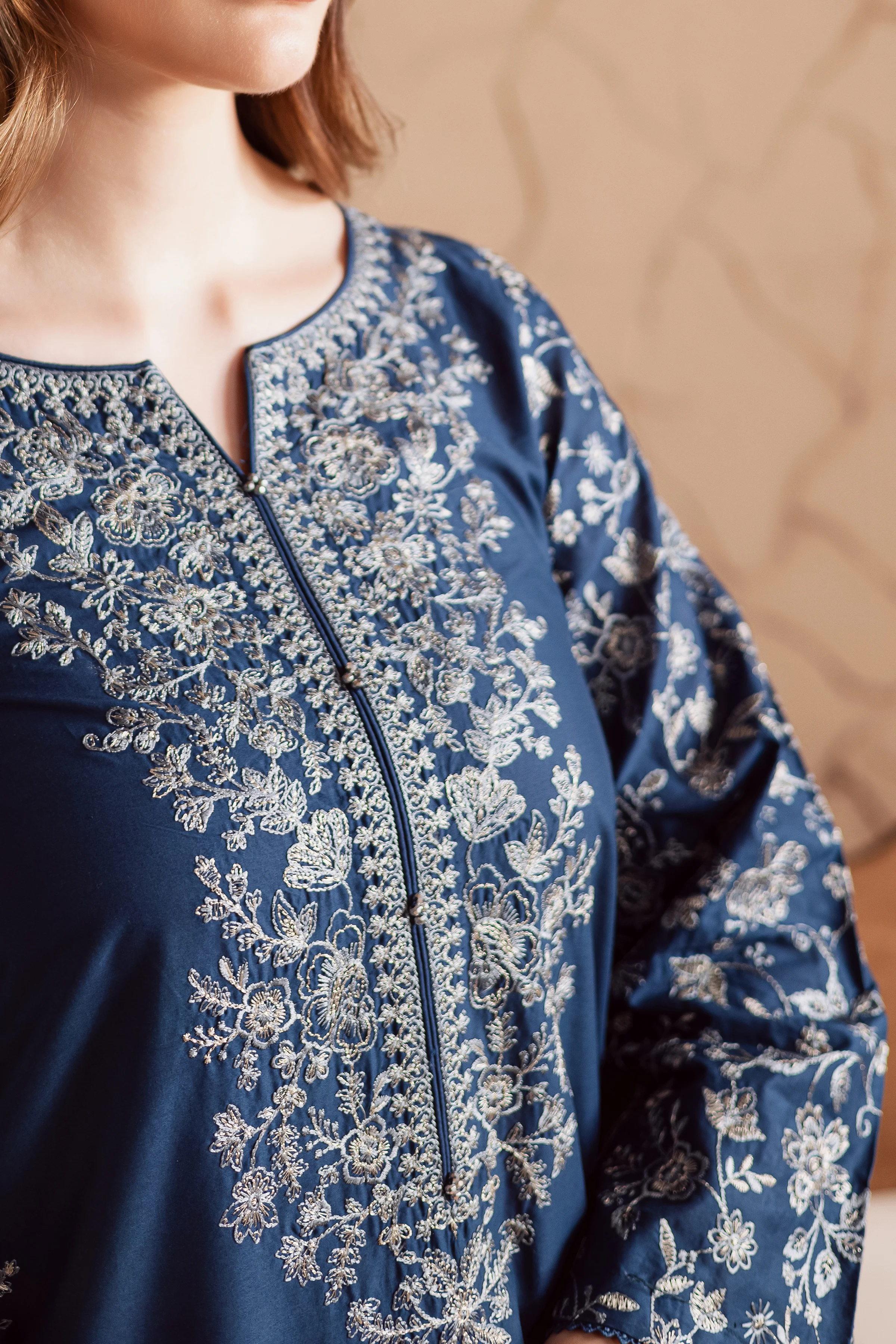 Mai tai 3Pc - Embroidered Lawn Dress - Image 8