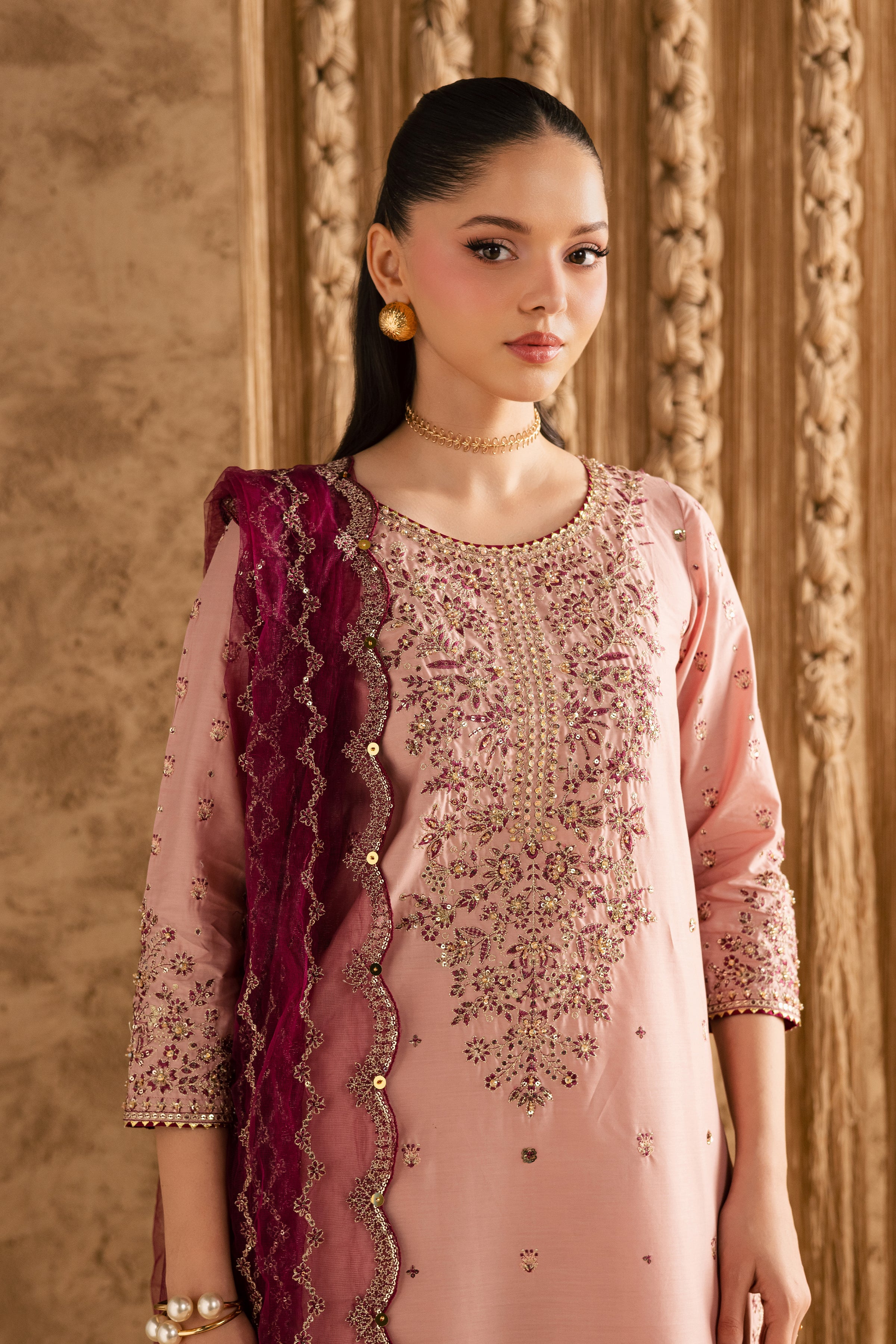 Malaal 3Pc - Festive Eid Pret - Image 2