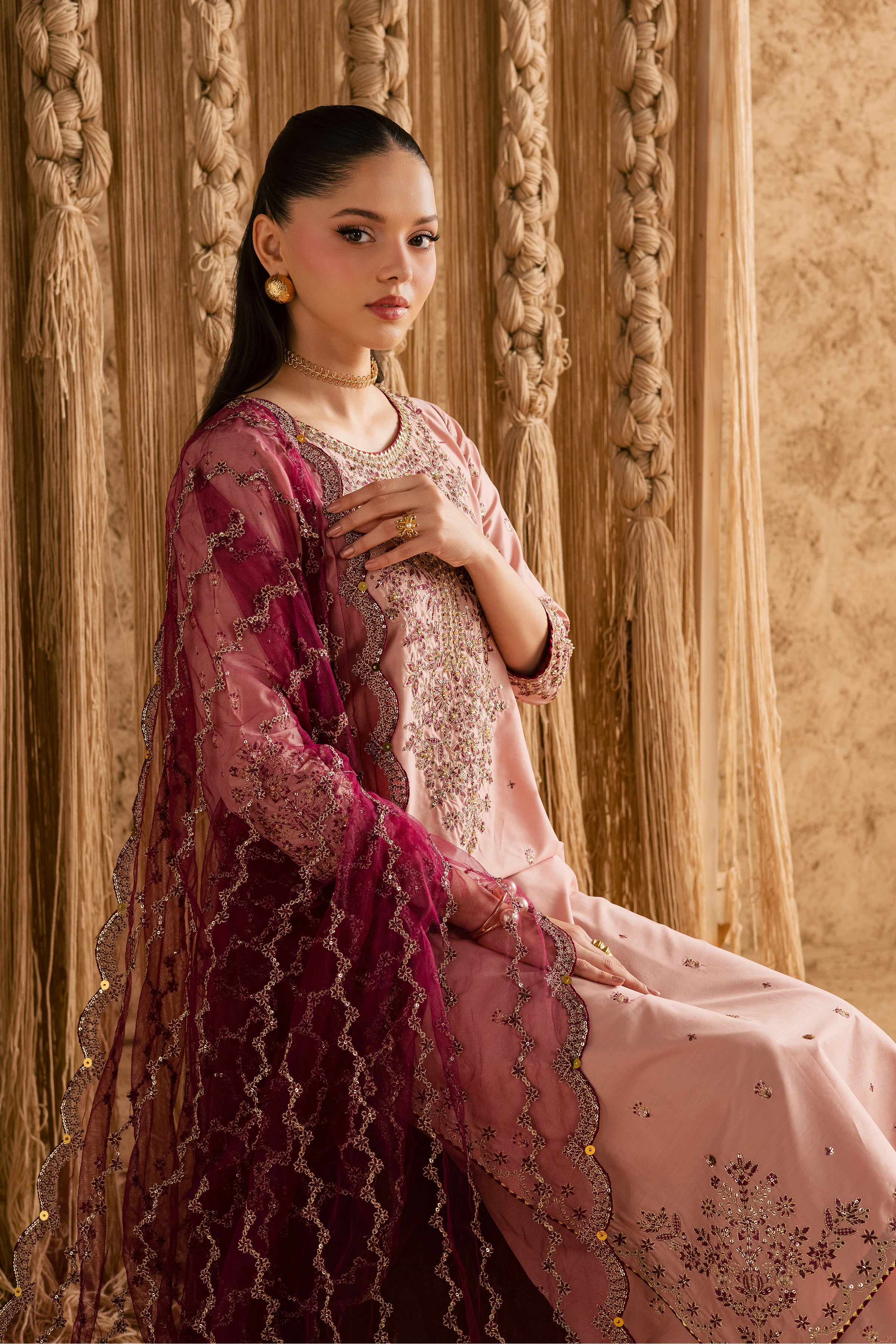 Malaal 3Pc - Festive Eid Pret - Image 5