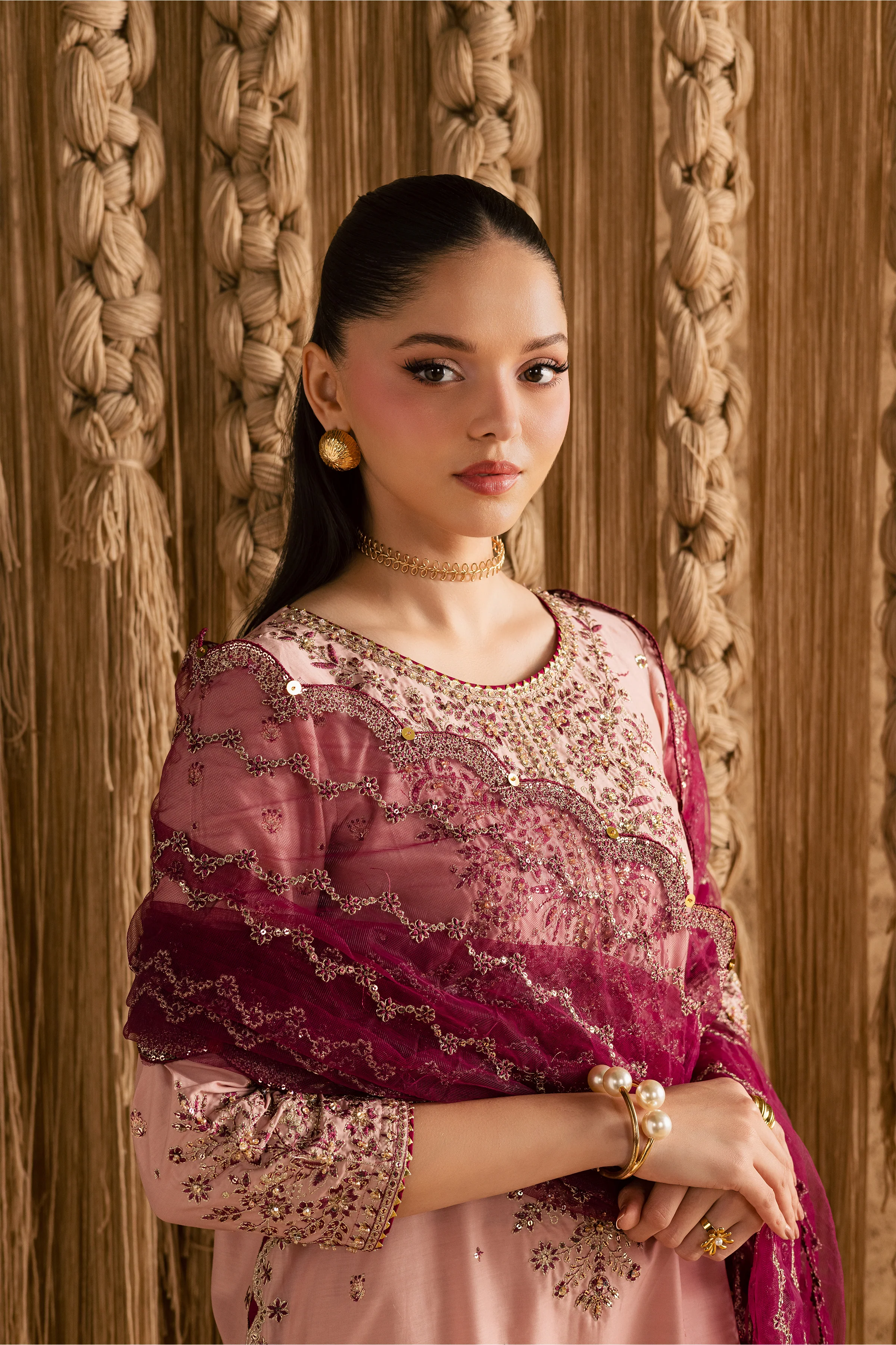 Malaal 3Pc - Festive Eid Pret - Image 6