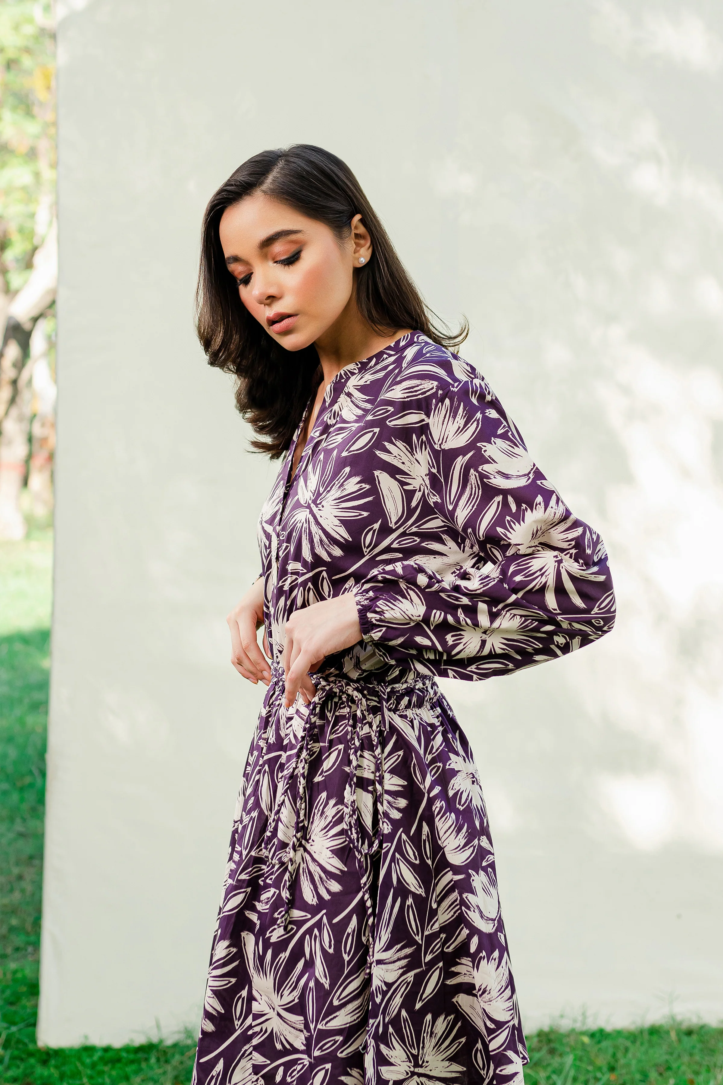 Malt 1Pc - Printed Cambric Dress - Image 11