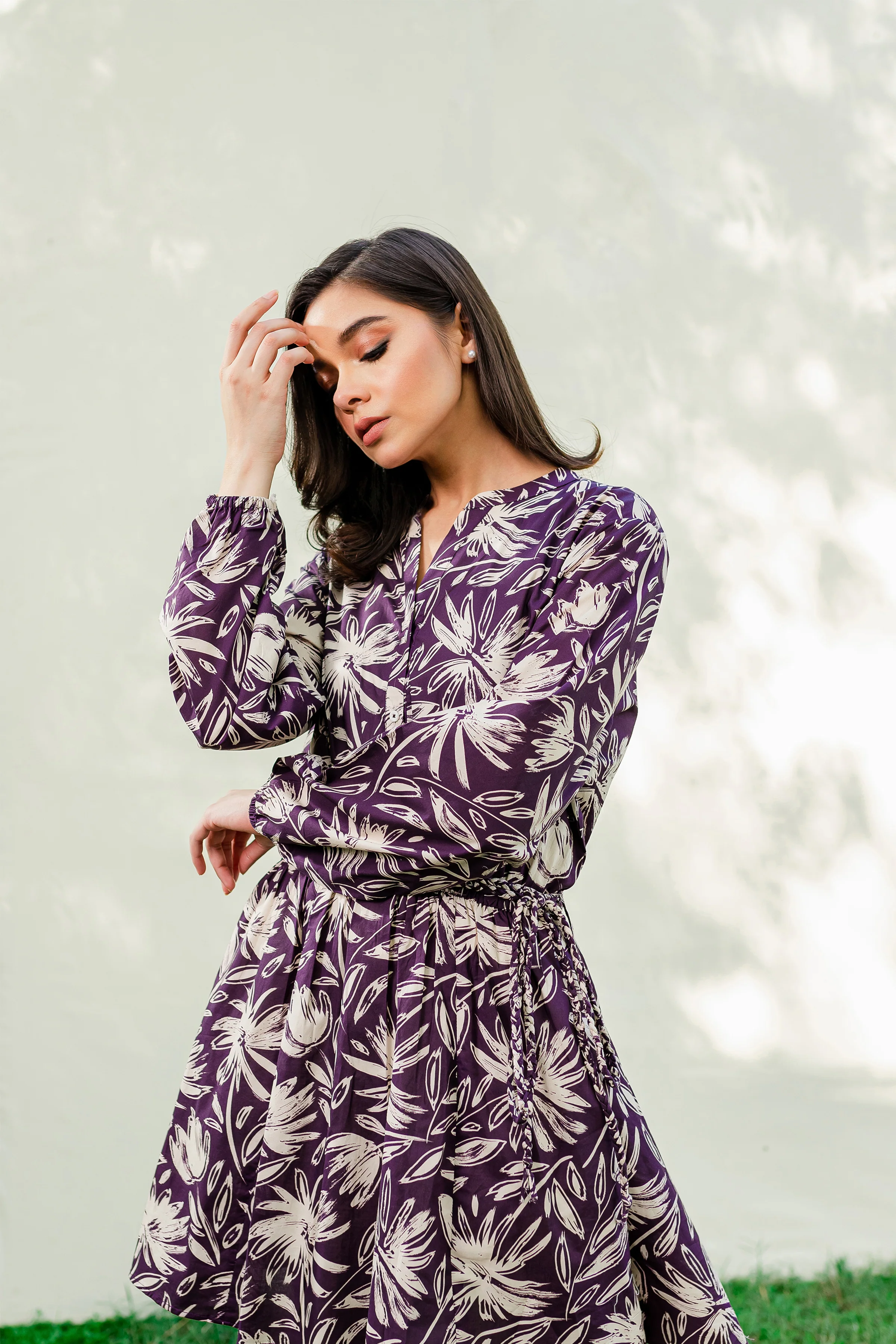 Malt 1Pc - Printed Cambric Dress - Image 6