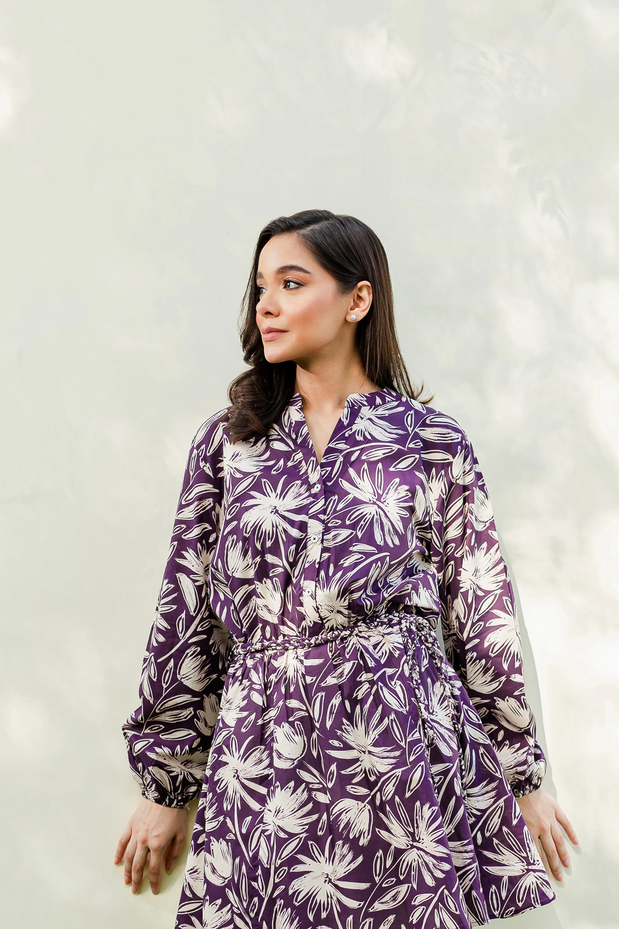 Malt 1Pc - Printed Cambric Dress - Image 9