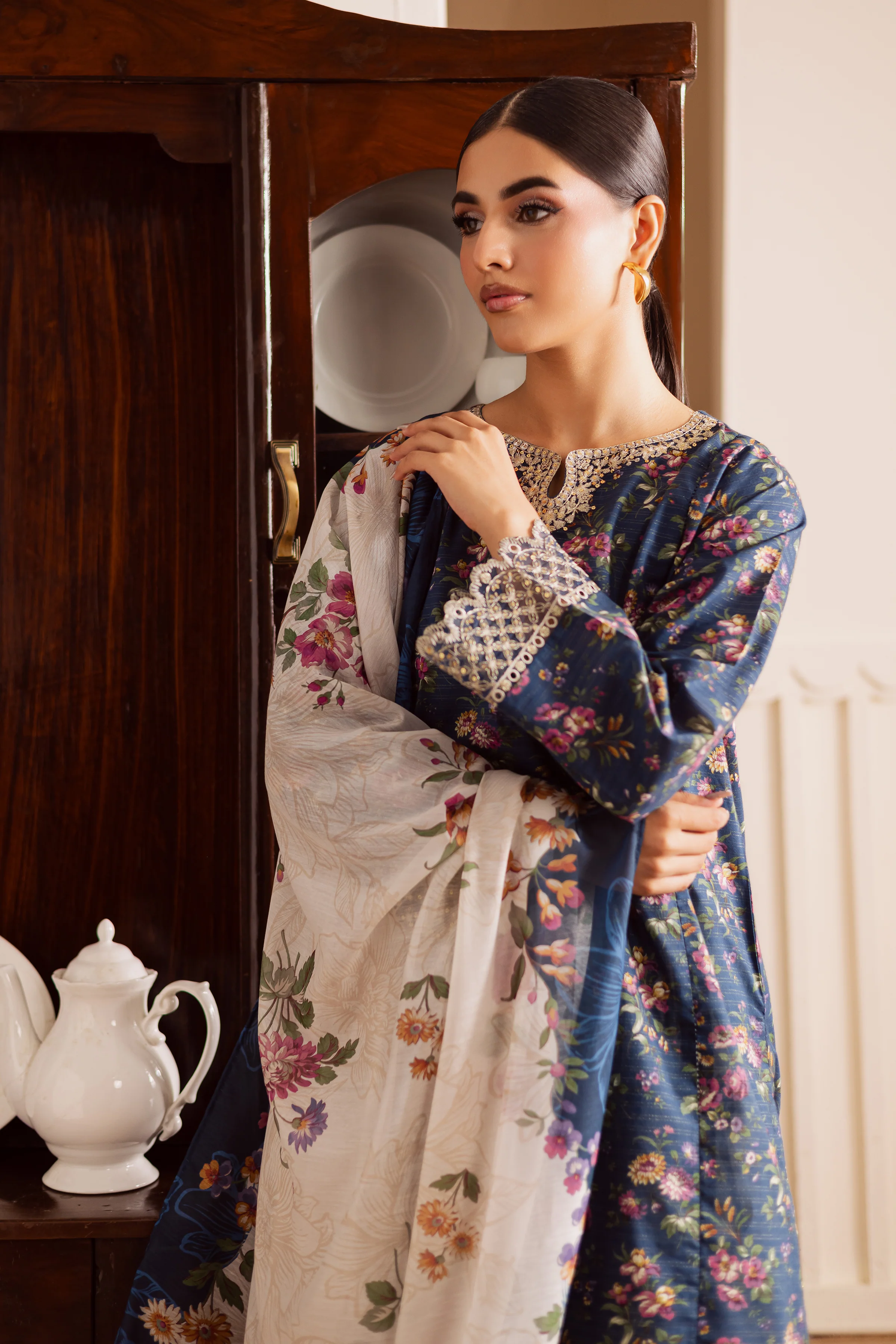 Maple 3Pc - Printed Casual Pret - Image 2