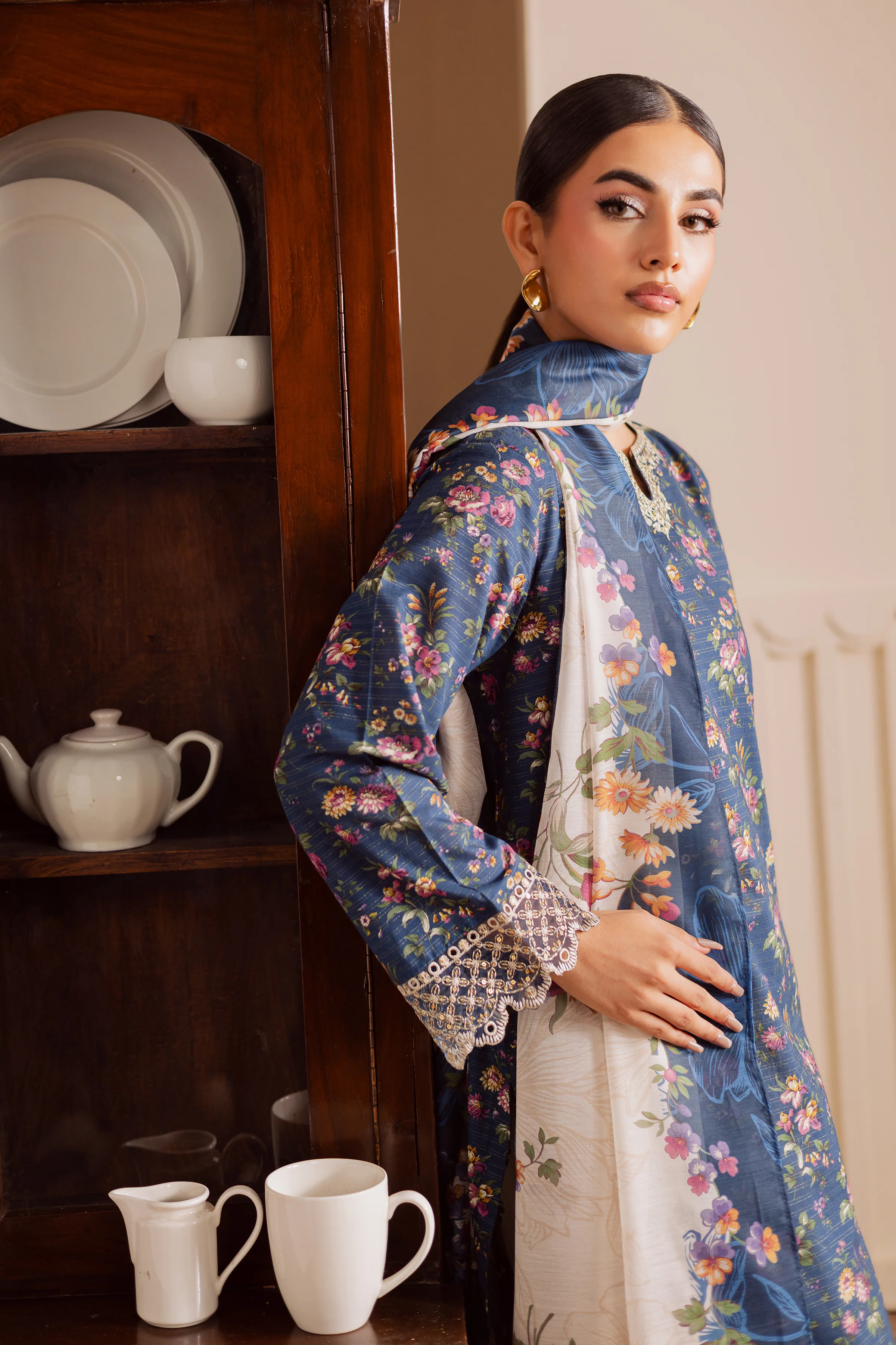 Maple 3Pc - Printed Casual Pret - Image 3