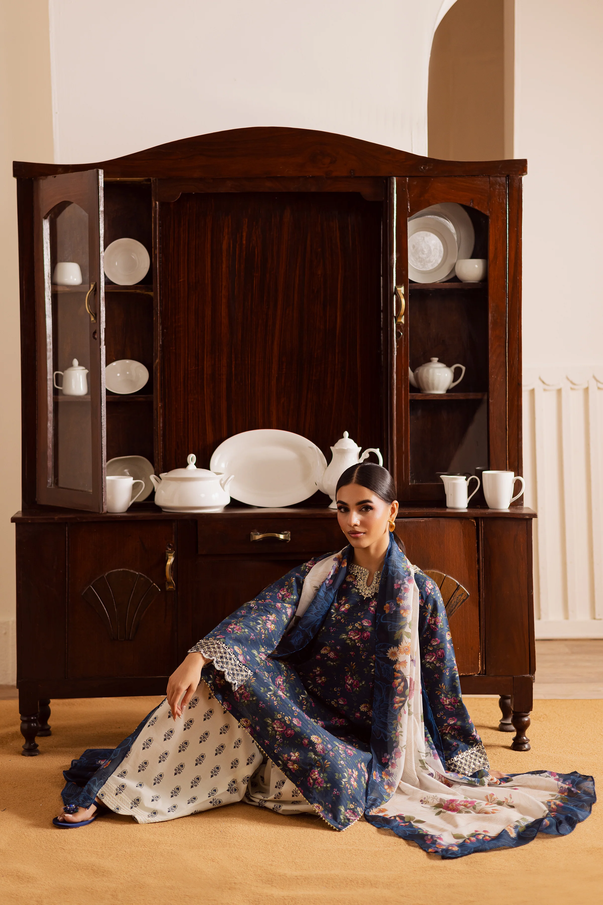 Maple 3Pc - Printed Casual Pret - Image 4