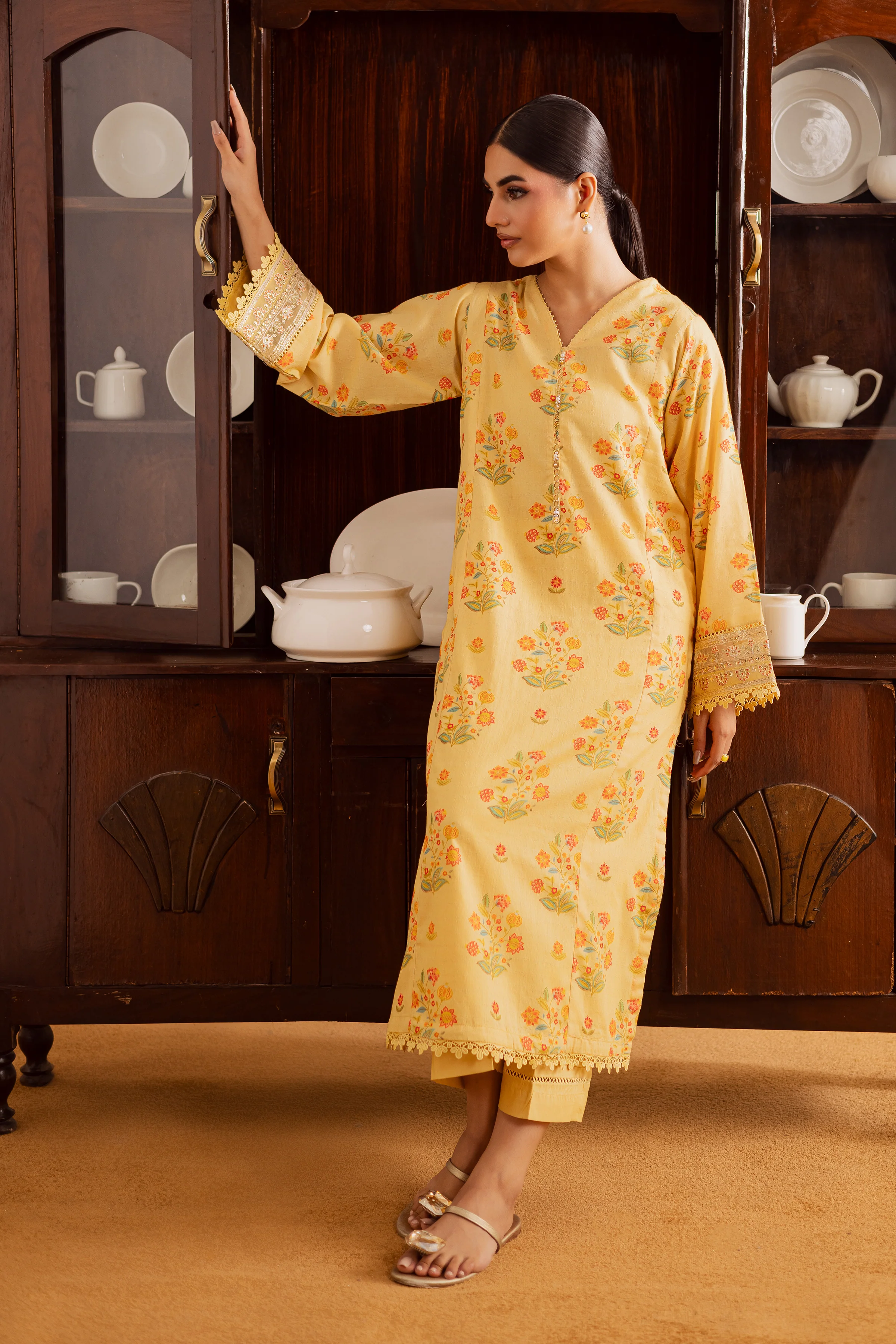Marcy 2Pc - Printed Casual Pret - Image 4