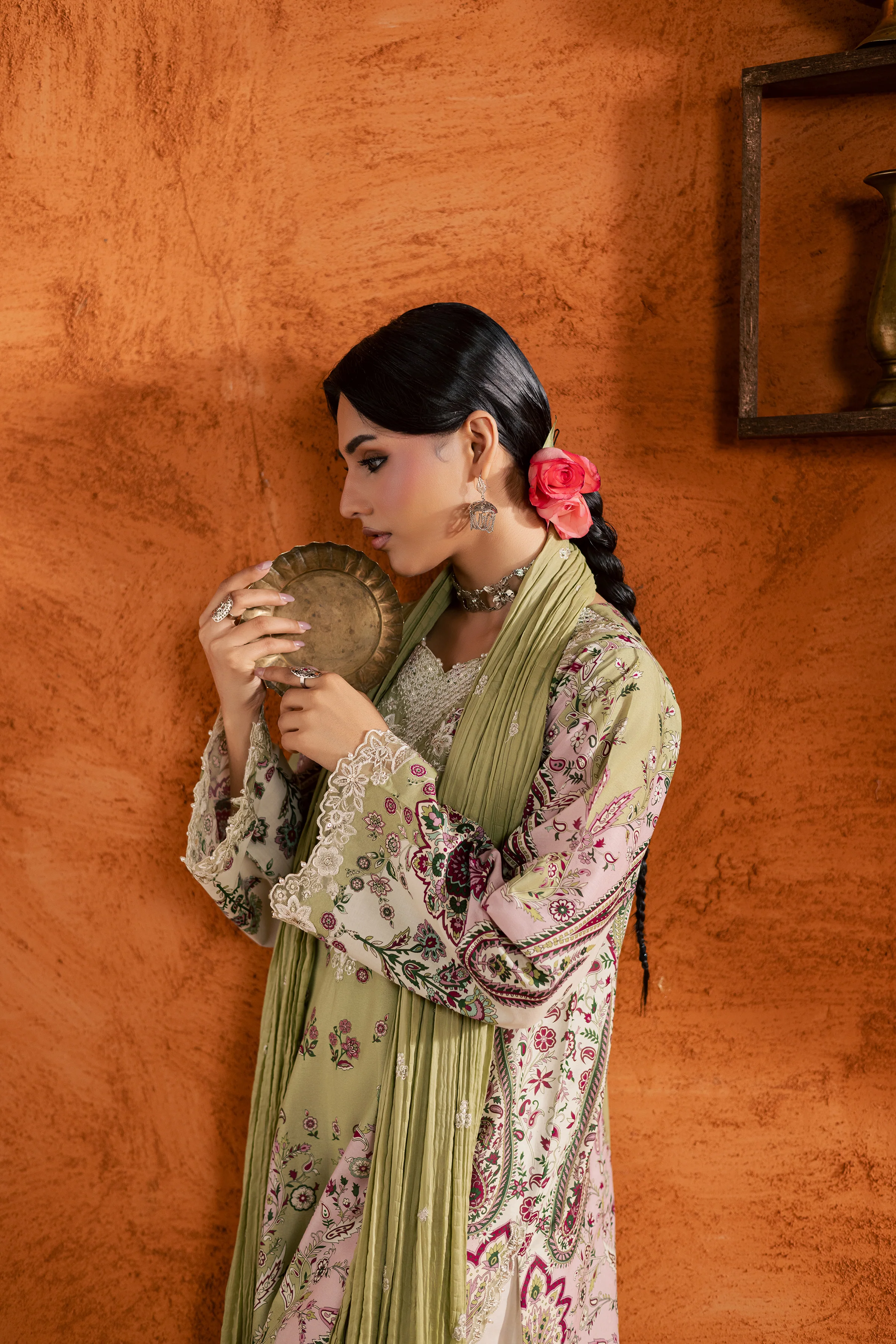 Margot 3Pc - Printed Lawn Dress - Image 6