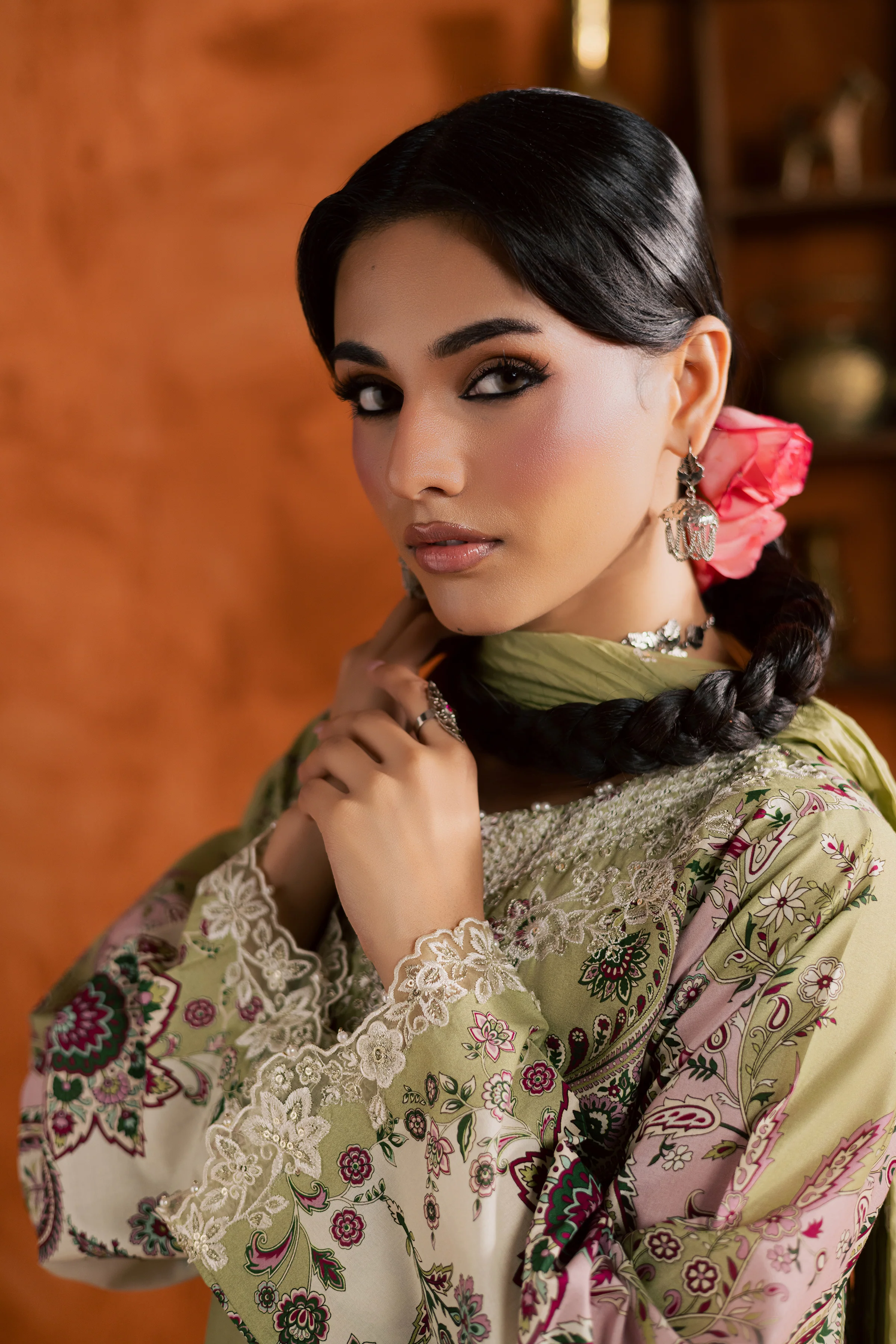Margot 3Pc - Printed Lawn Dress - Image 8