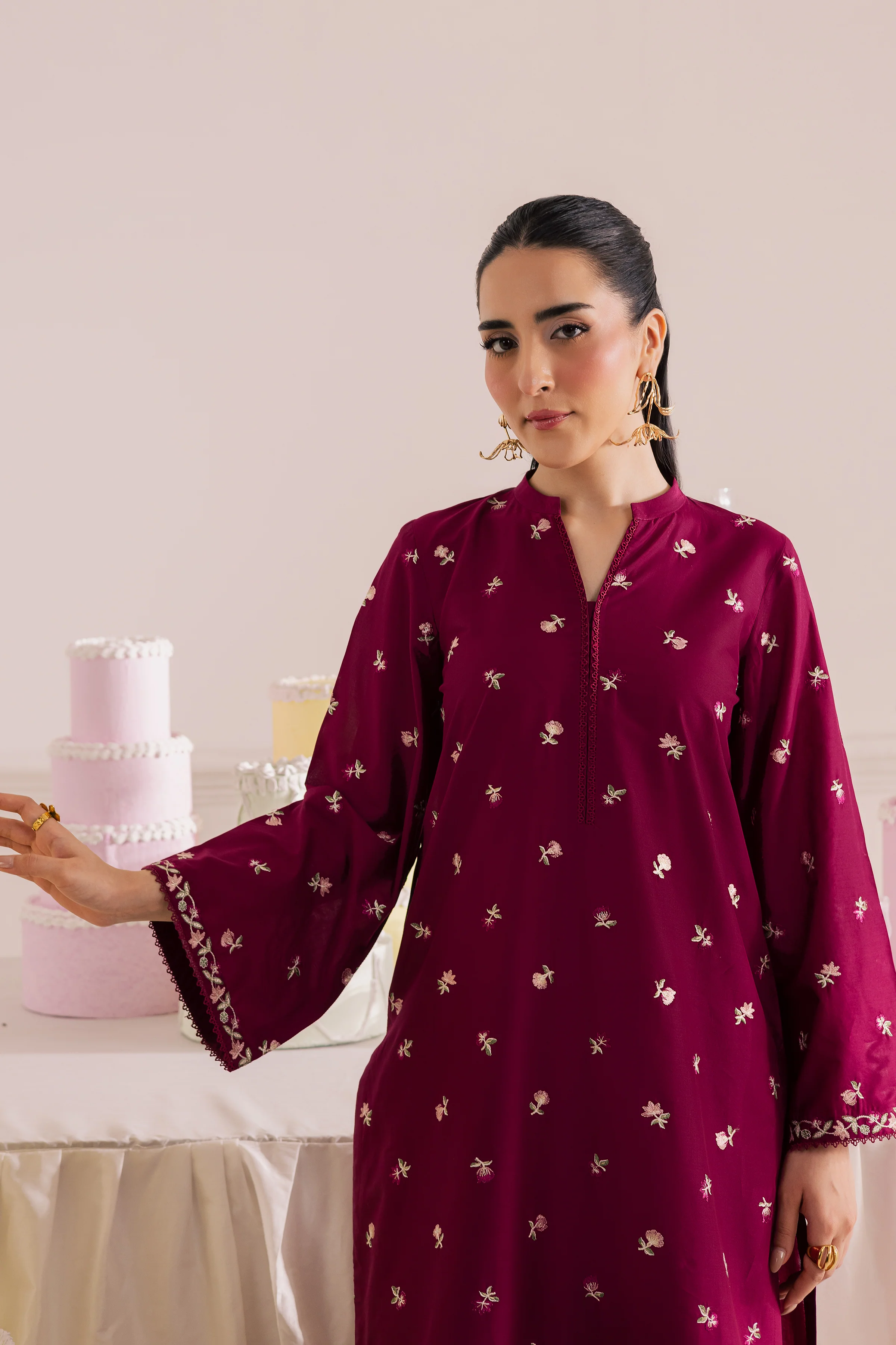 Marshal 2Pc - Embroidered Casual Pret - Image 3