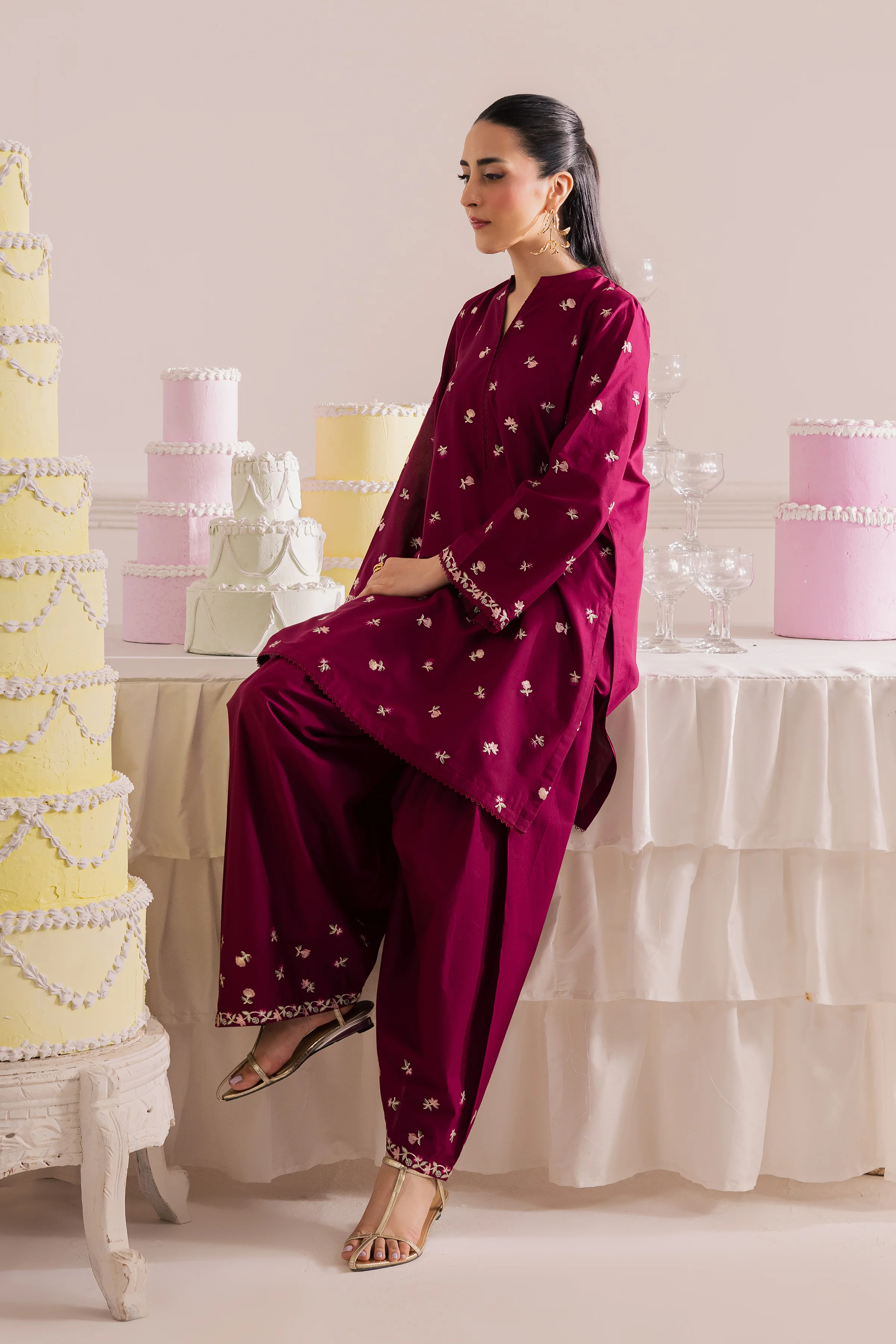 Marshal 2Pc - Embroidered Casual Pret - Image 4