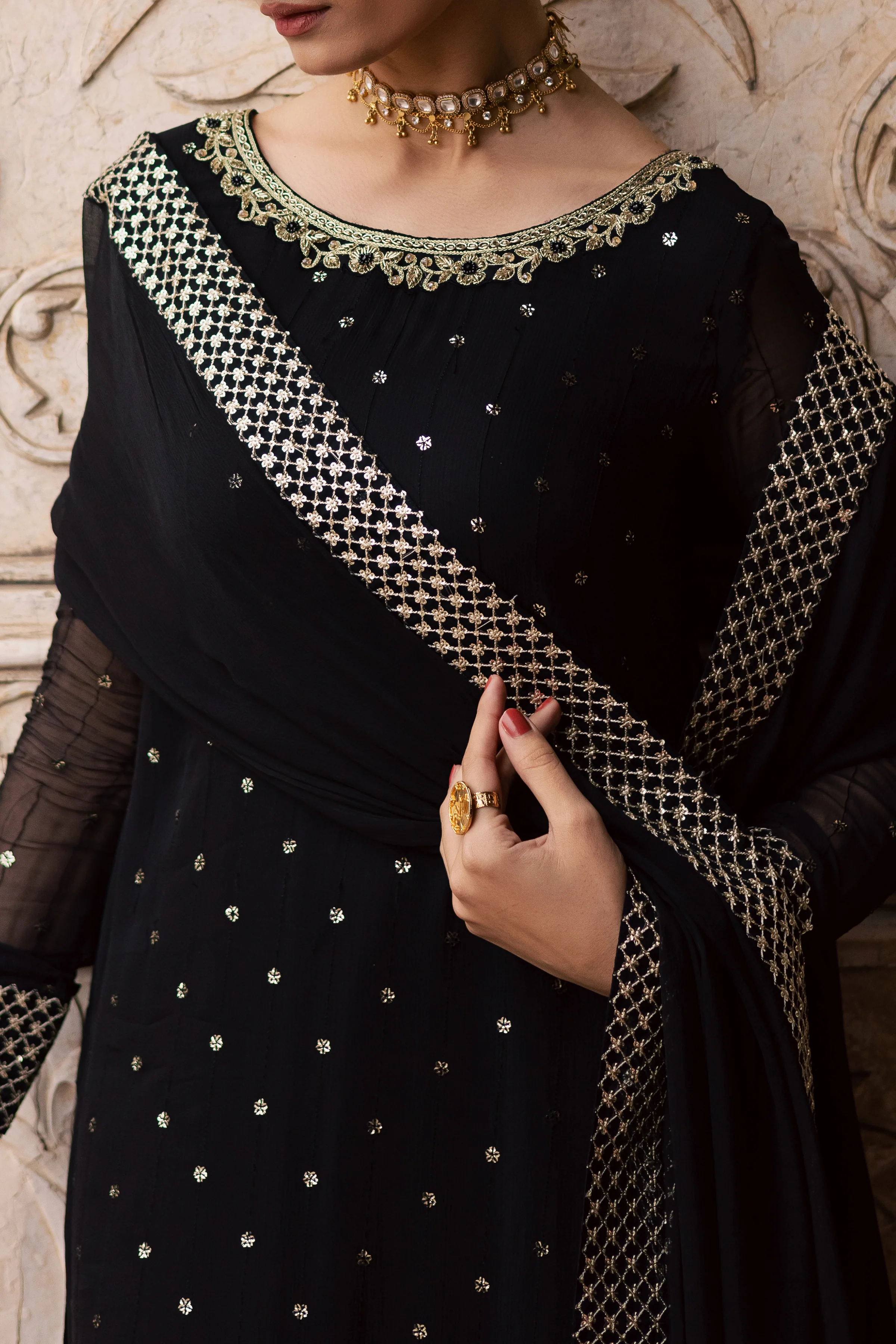 Mashal 3Pc - Festive Luxe Pret - Image 10