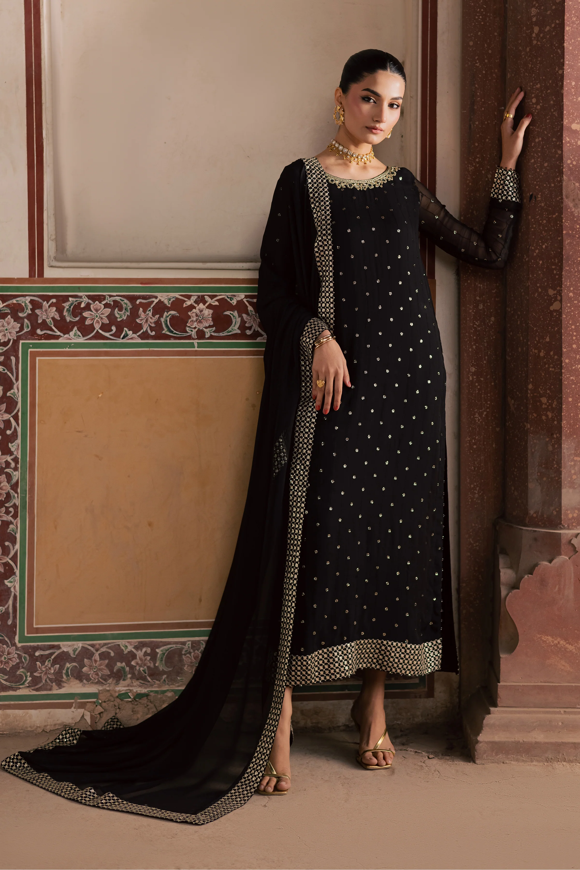 Mashal 3Pc - Festive Luxe Pret - Image 5