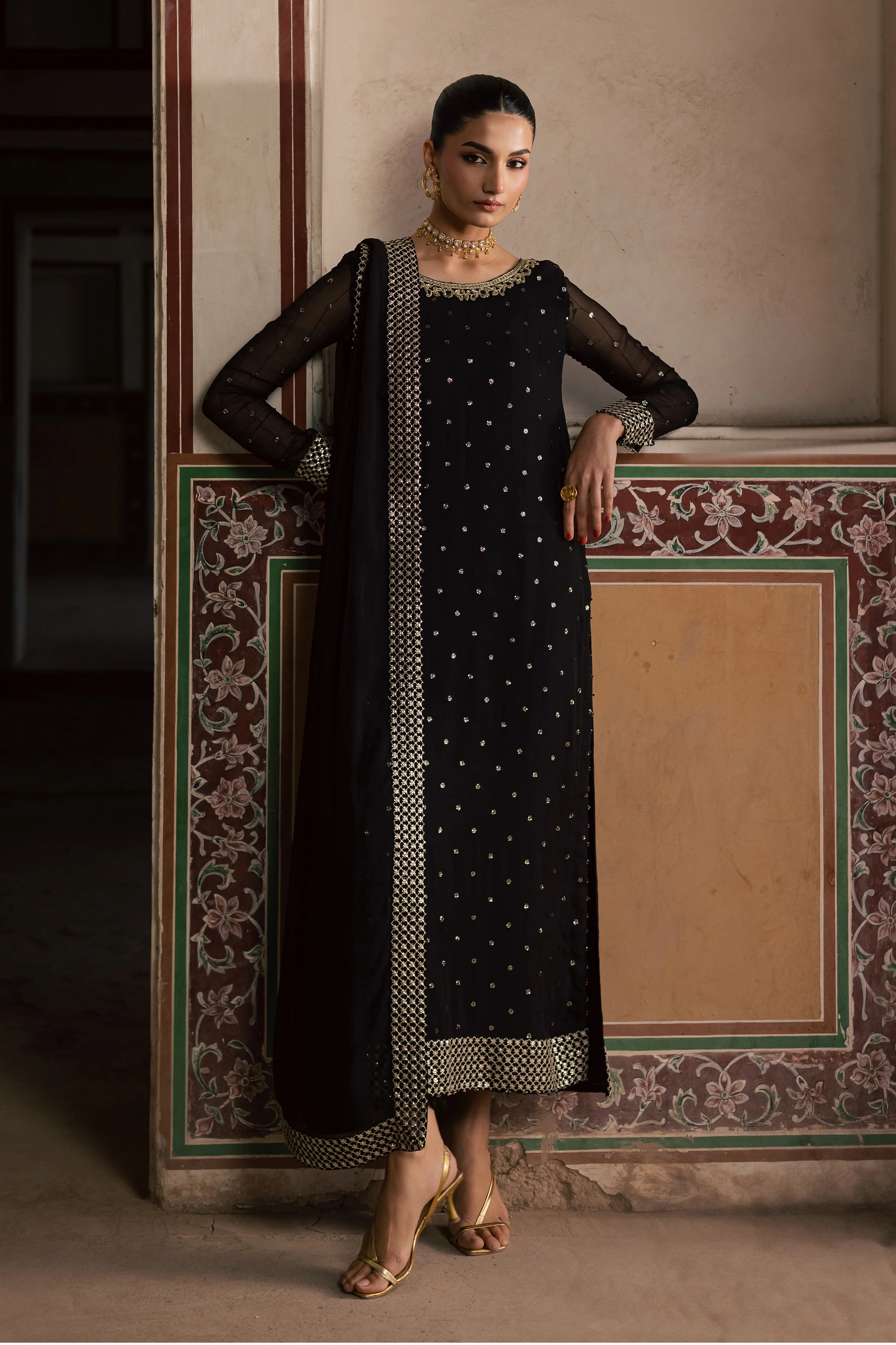 Mashal 3Pc - Festive Luxe Pret - Image 7