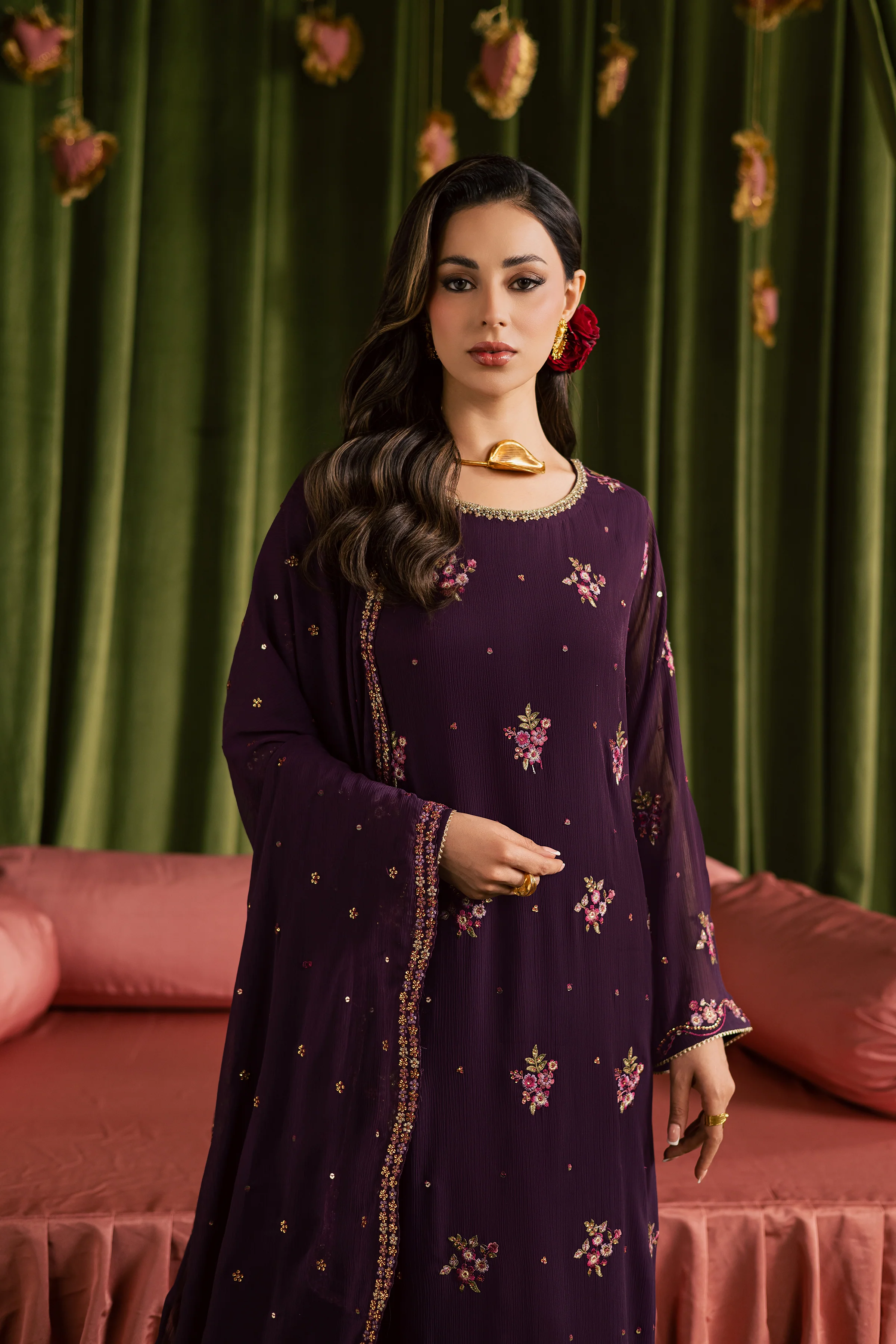 Maya 3Pc - Festive Luxe Pret - Image 2