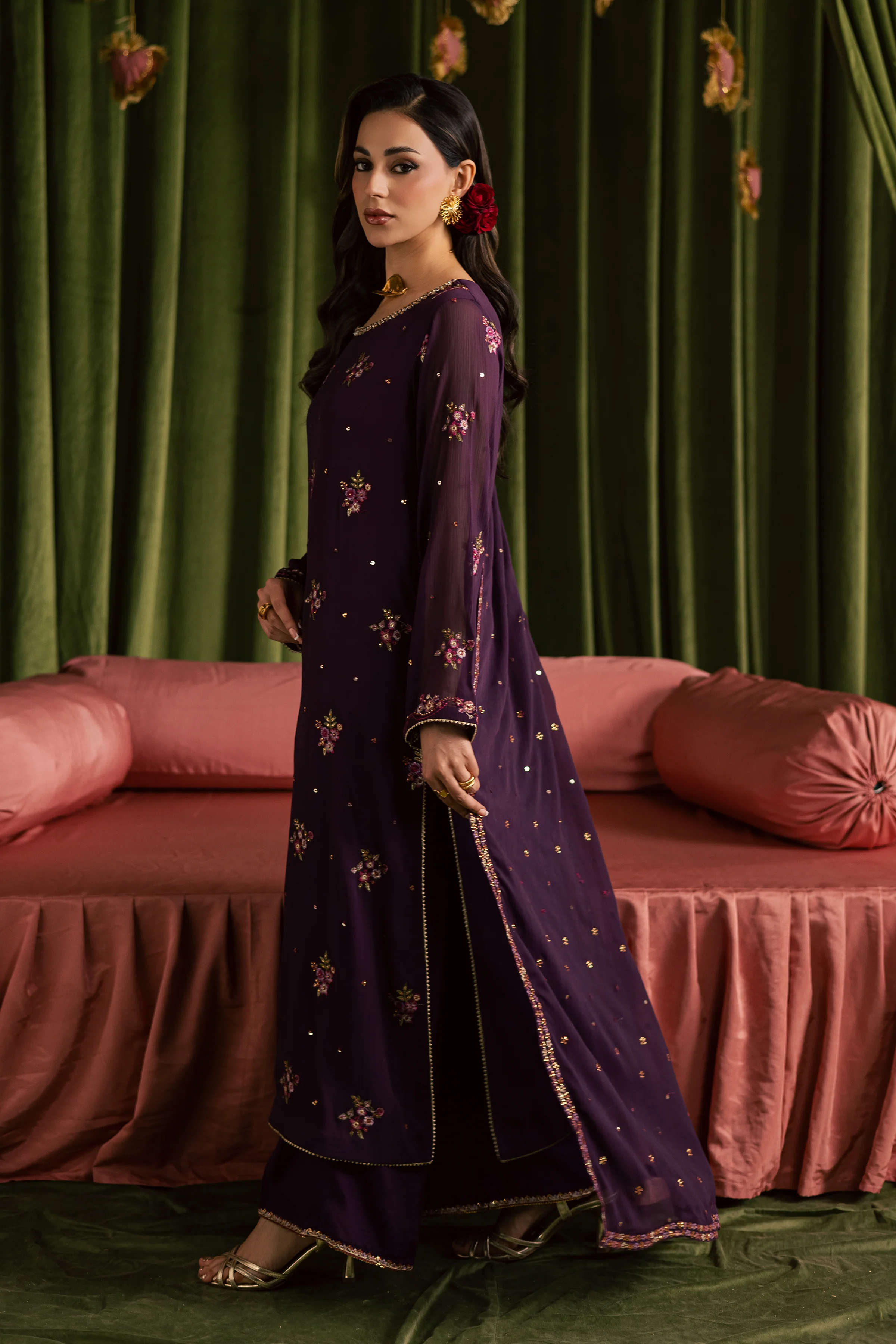 Maya 3Pc - Festive Luxe Pret - Image 5