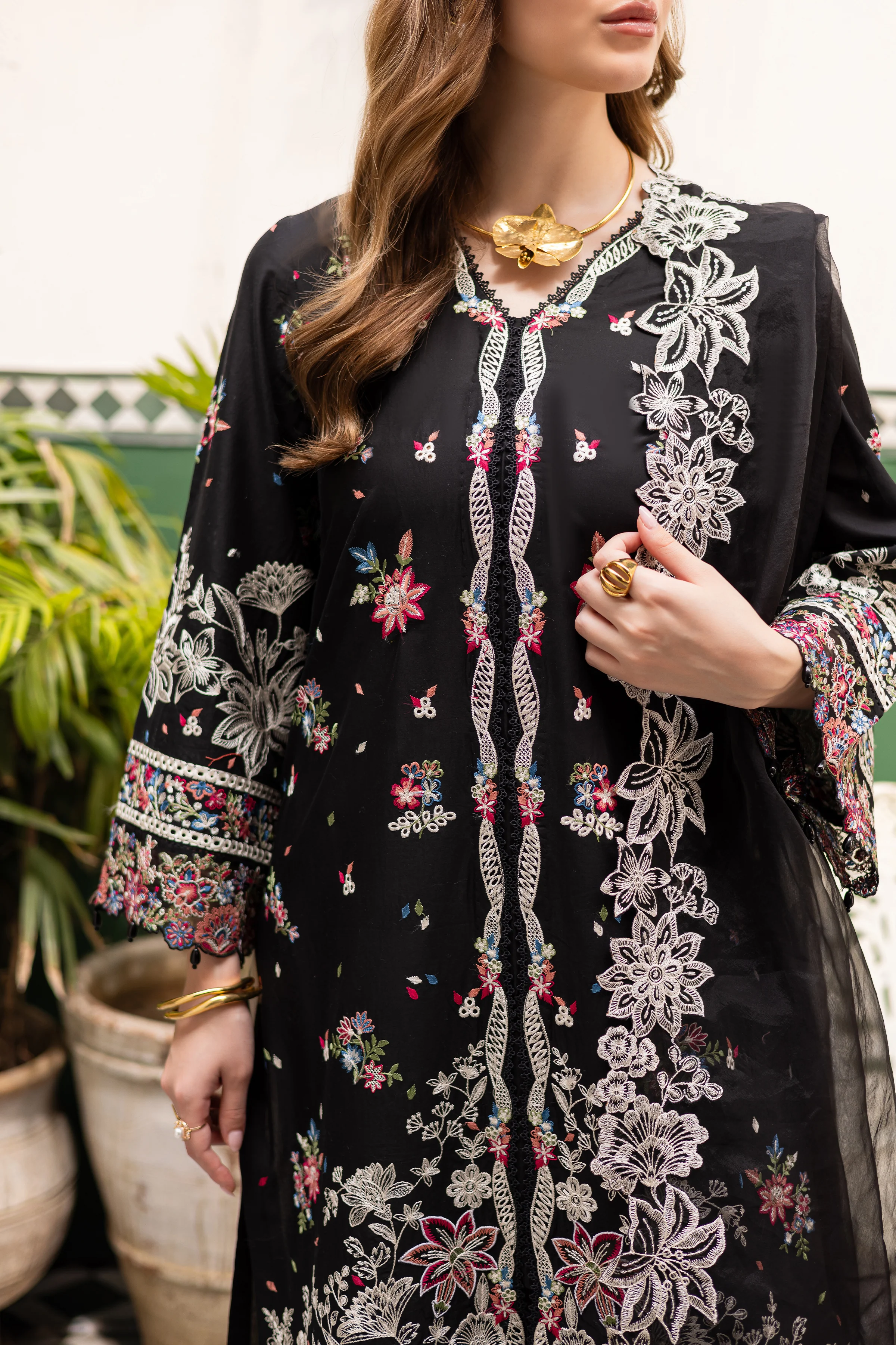 Mayal 3Pc - Festive Eid Pret - Image 7