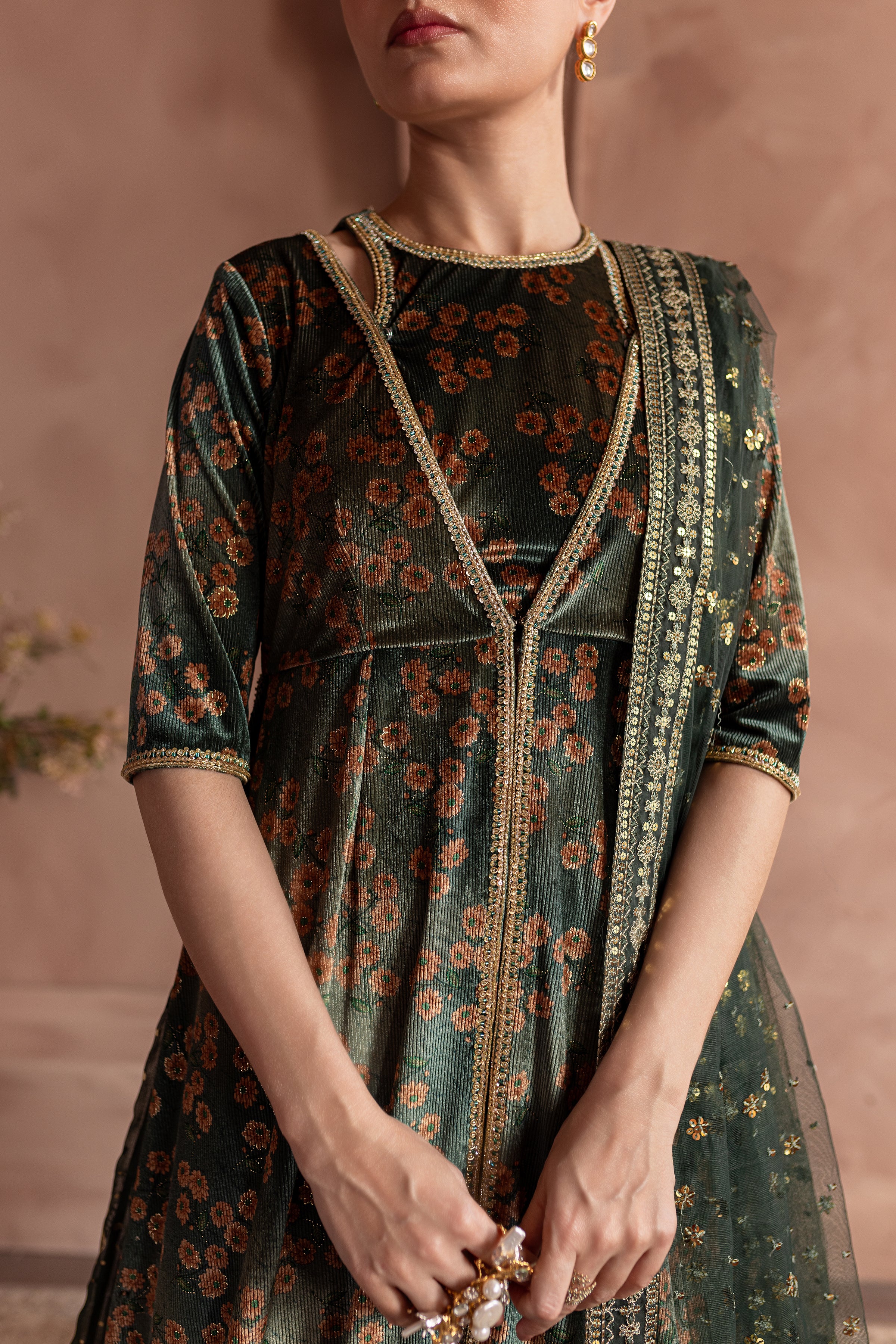 Mayal 4Pc - Formal Dress - Image 5