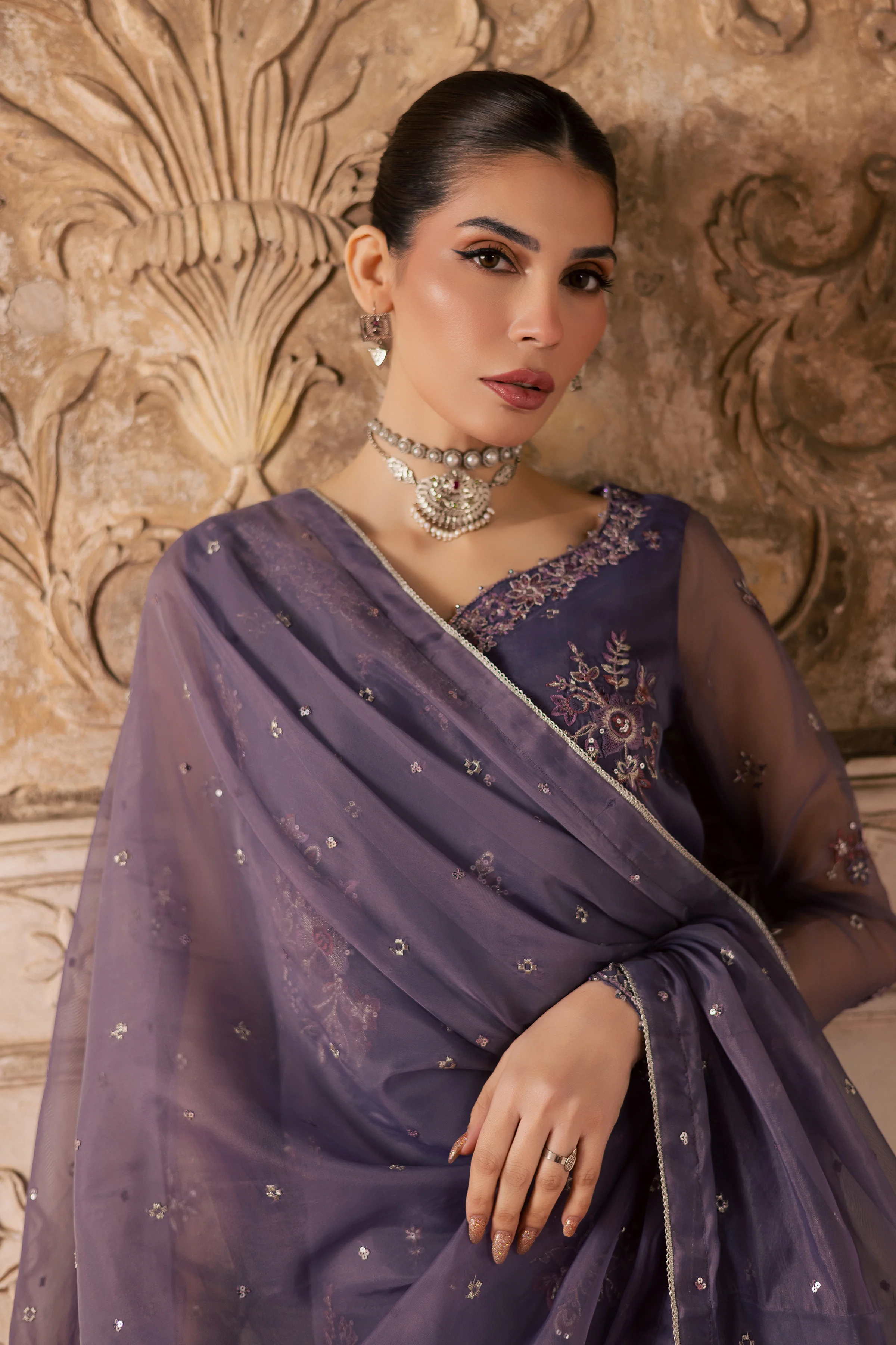 Meesha 3Pc - Festive Luxe Pret - Image 3