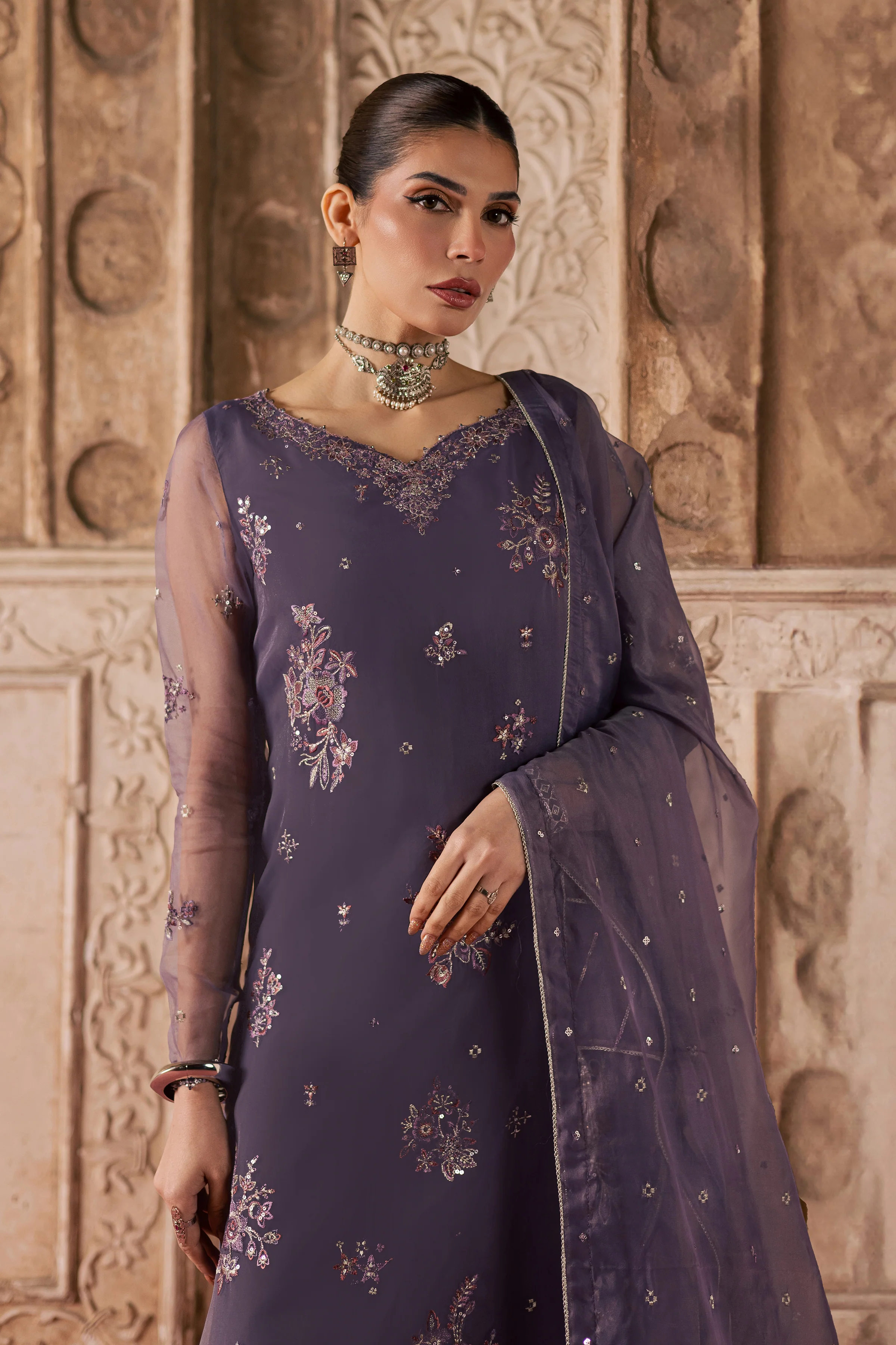 Meesha 3Pc - Festive Luxe Pret - Image 6