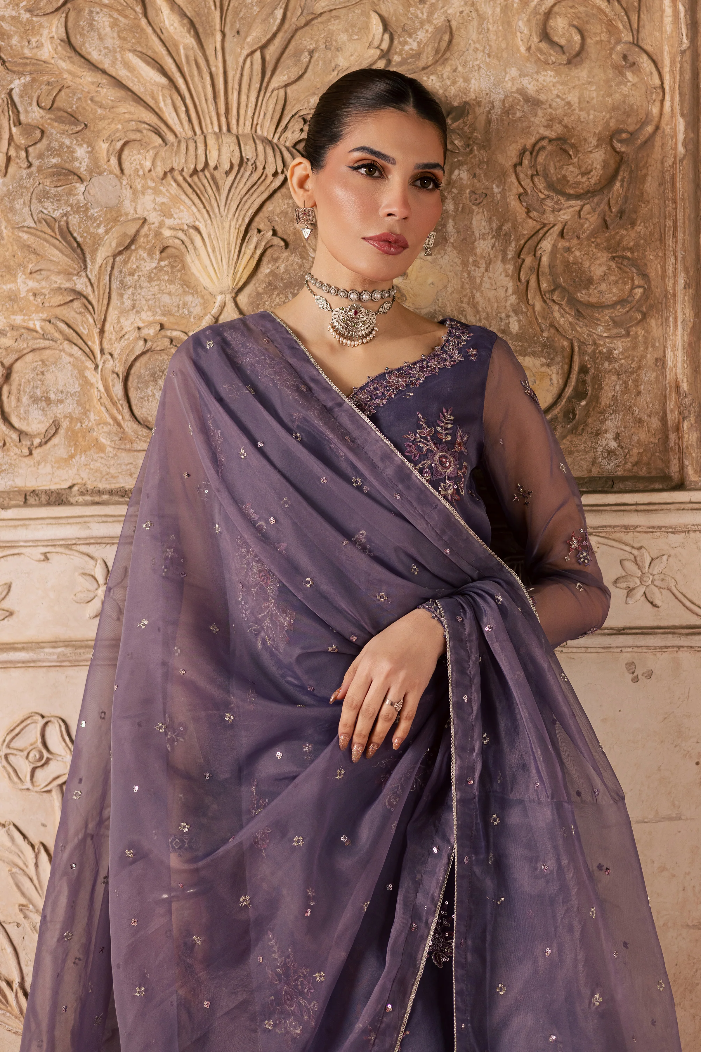 Meesha 3Pc - Festive Luxe Pret - Image 8