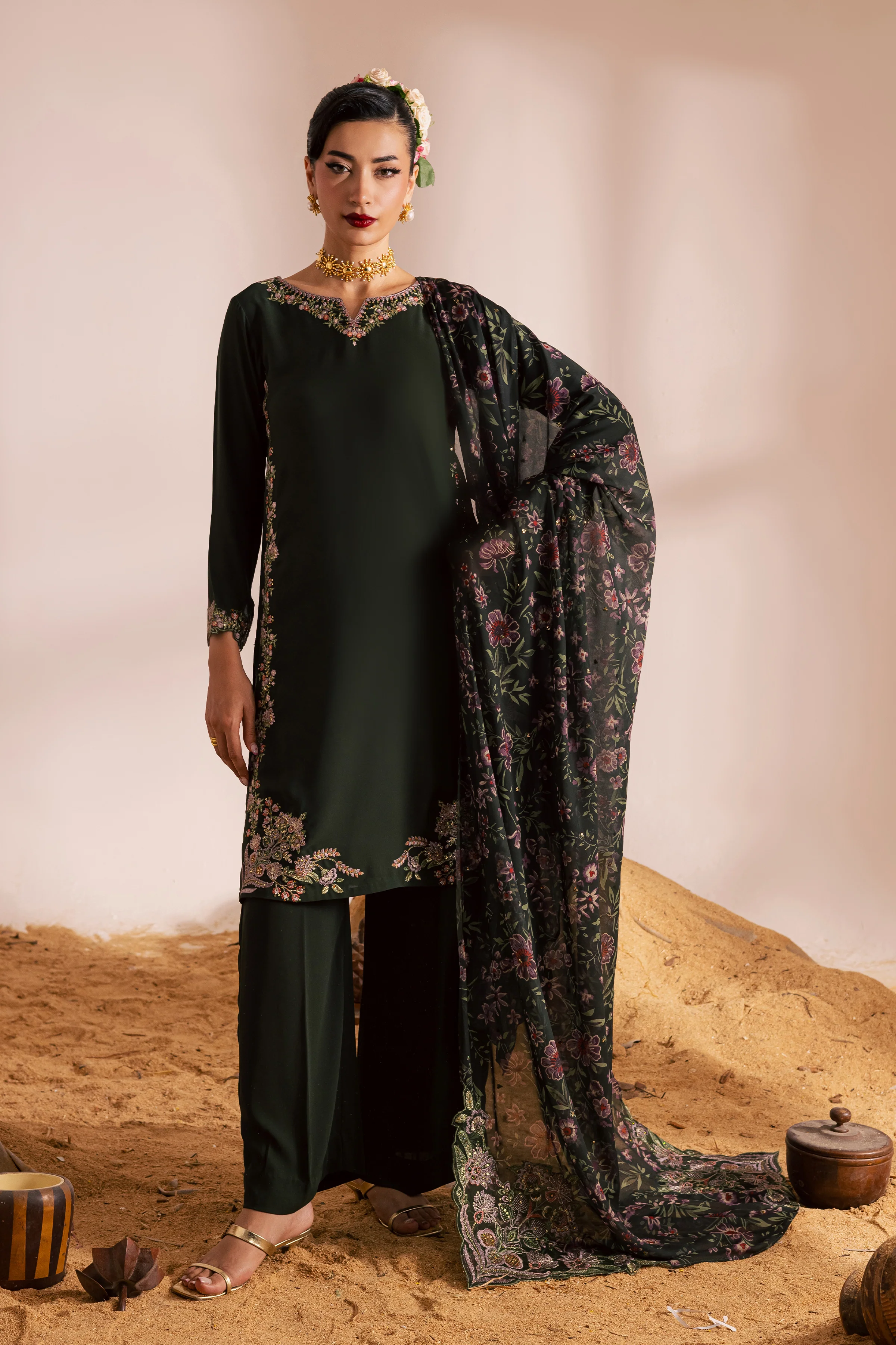 Mendel 3Pc - Festive Luxe Pret - Image 4