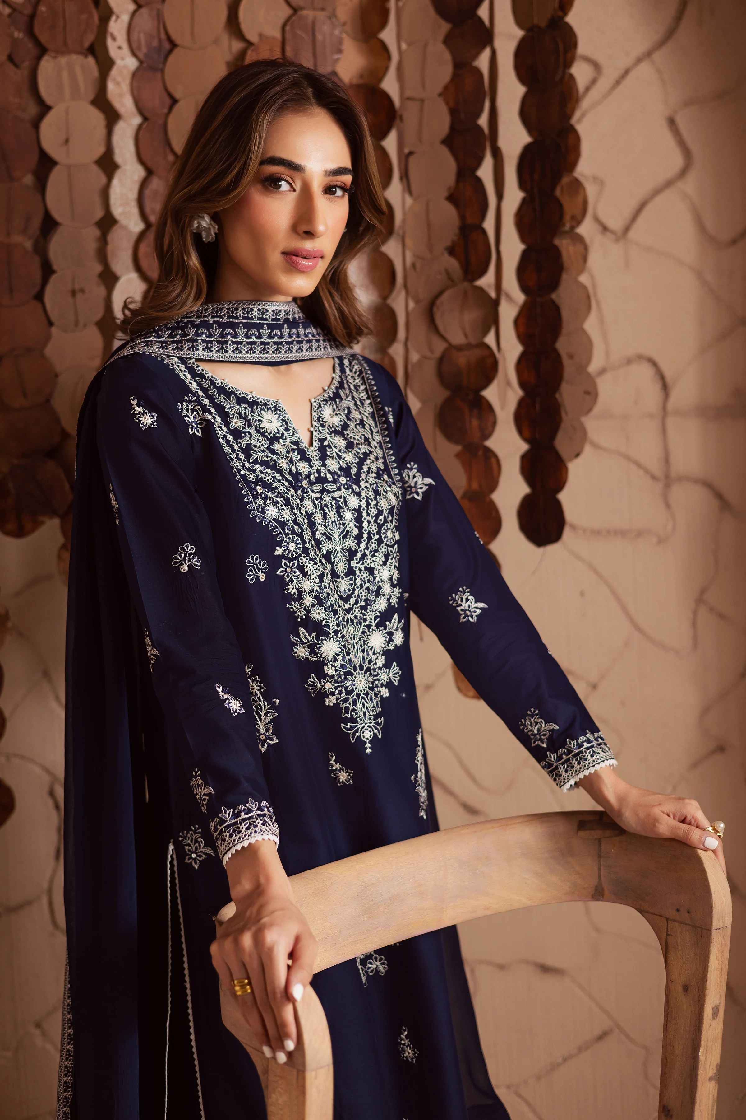Miraye 3Pc - Embroidered Lawn Dress - Image 3