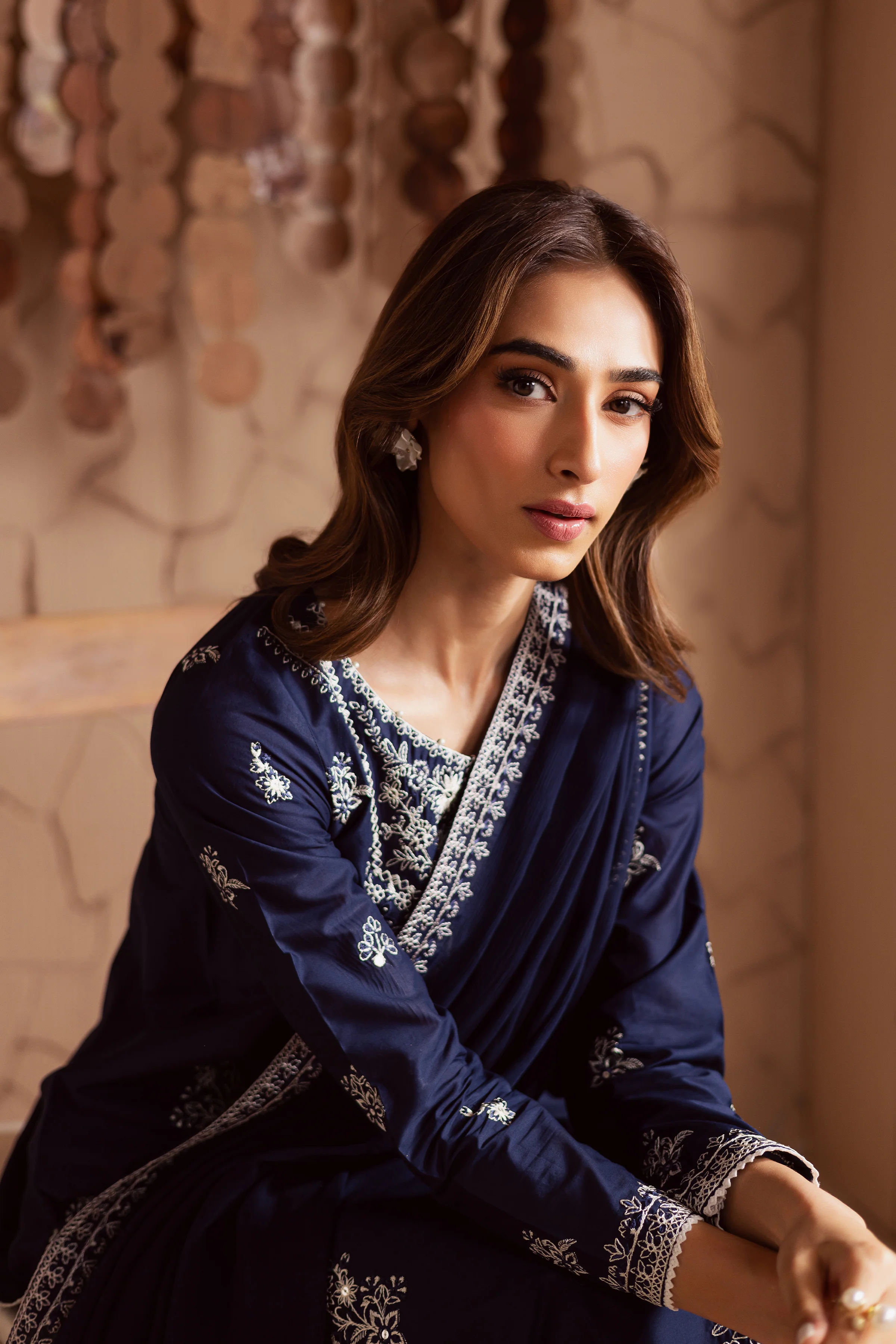 Miraye 3Pc - Embroidered Lawn Dress - Image 7