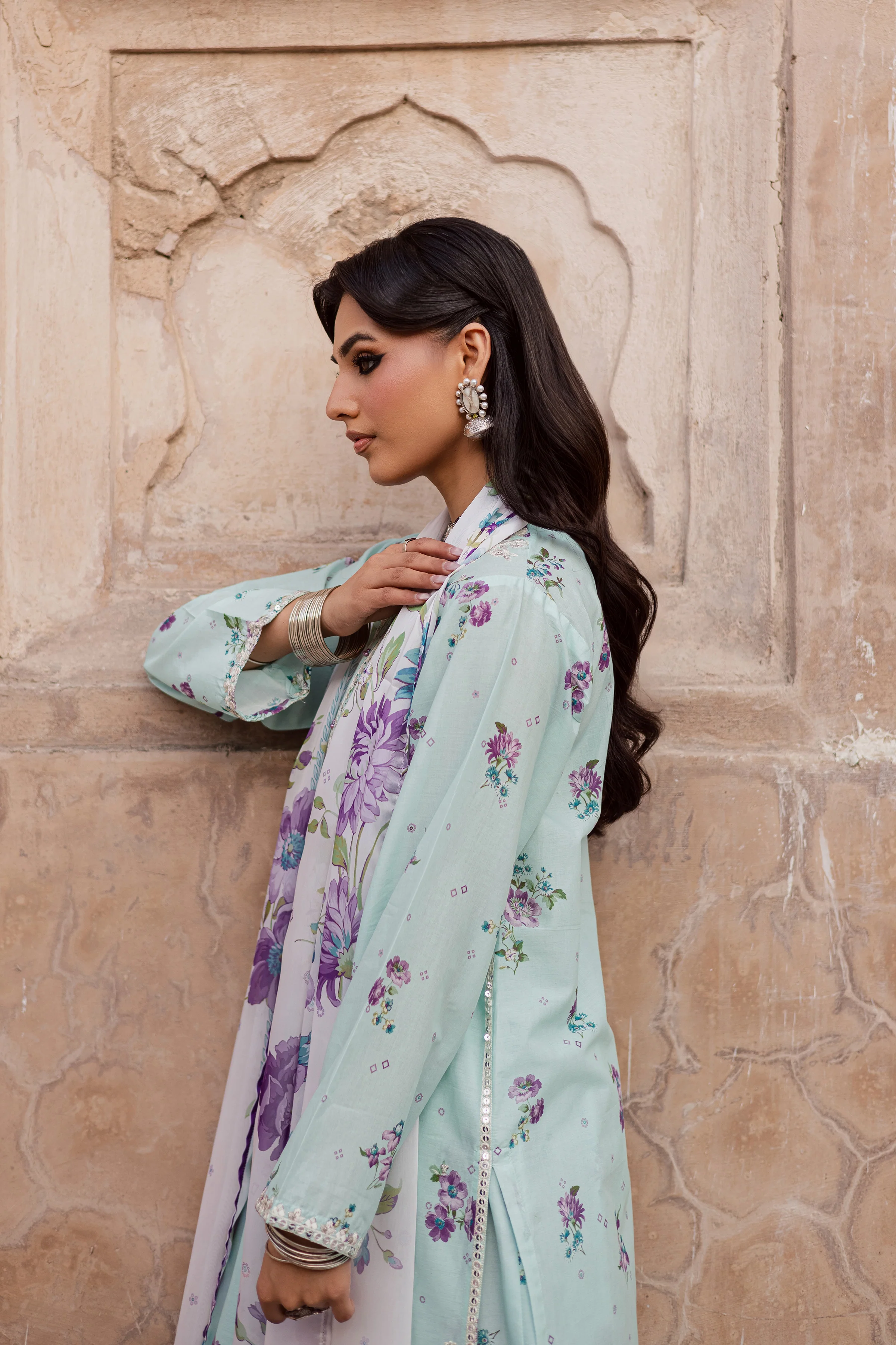 Morticia 3Pc - Festive Eid Prints - Image 5