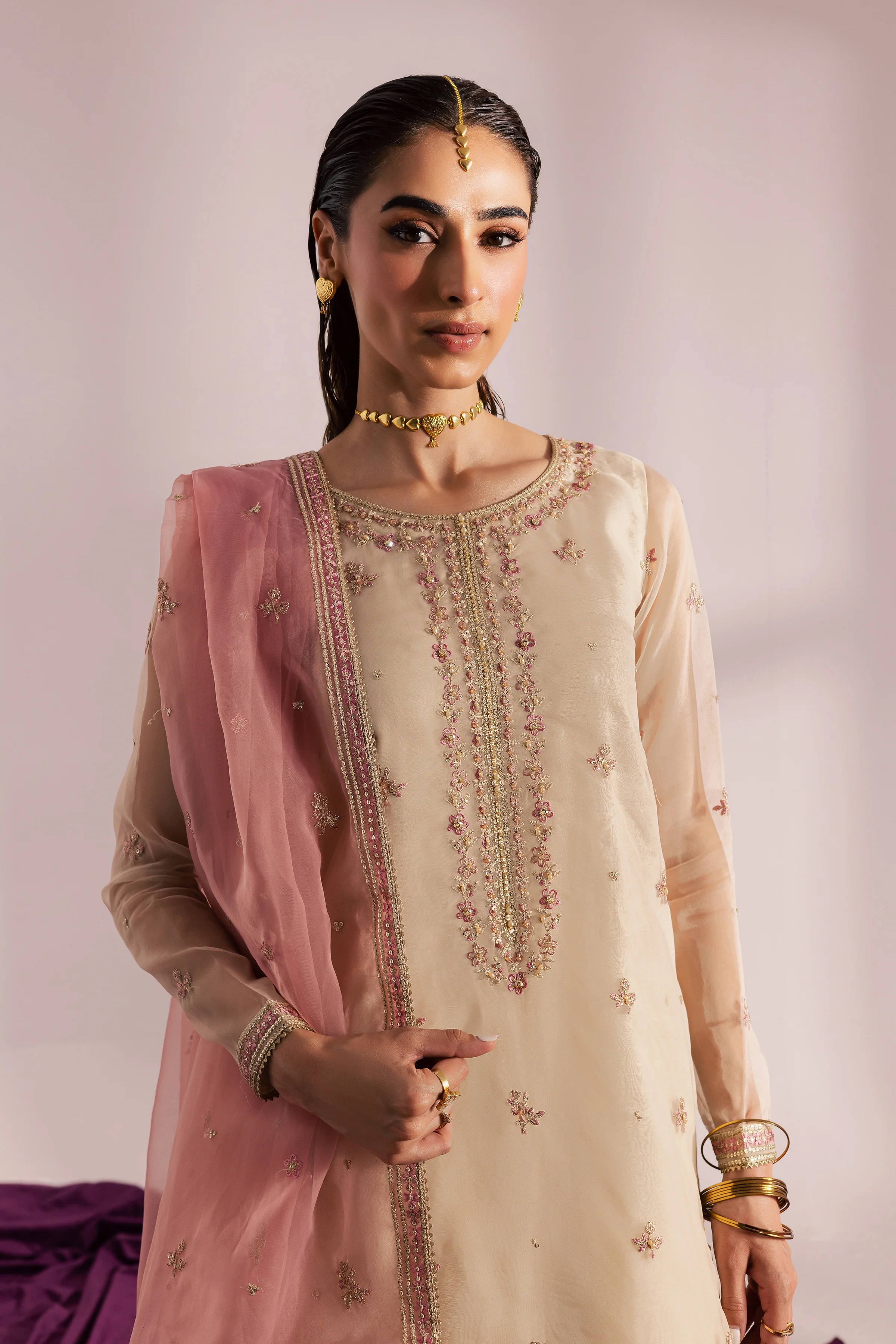 Munira 3Pc - Festive Luxe Pret - Image 2