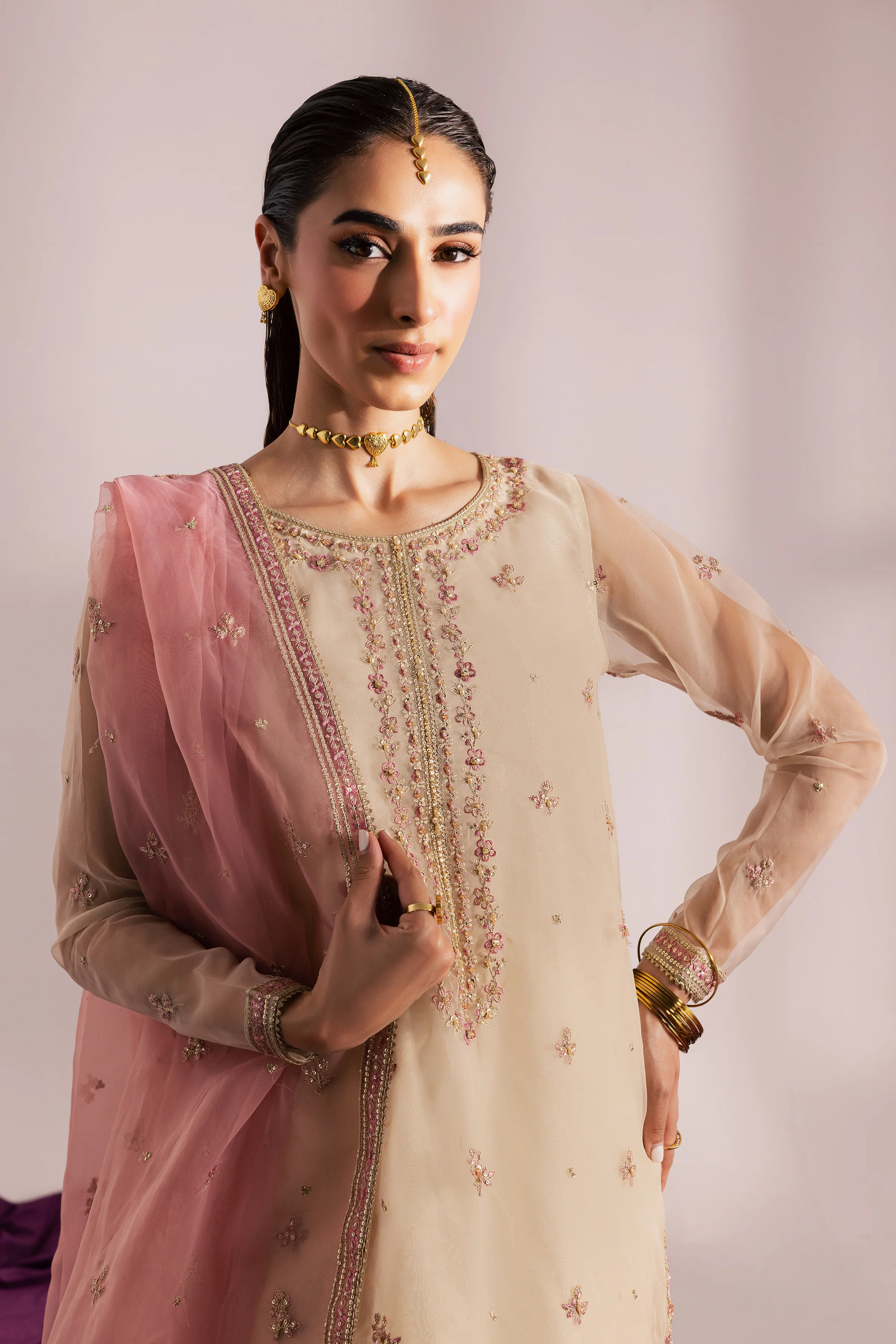 Munira 3Pc - Festive Luxe Pret - Image 6