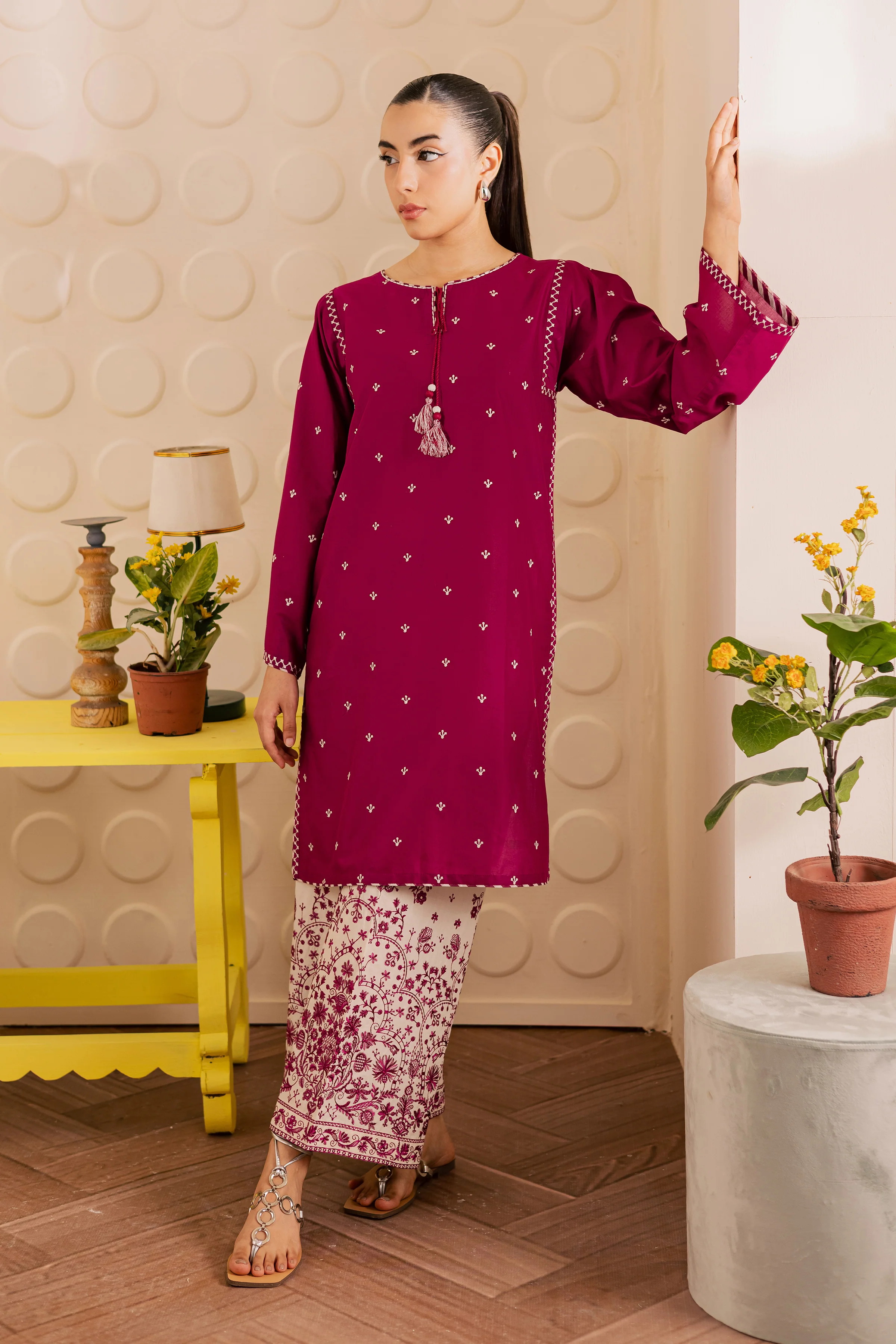 Nagar 2Pc - Embroidered Lawn Pret - Image 4