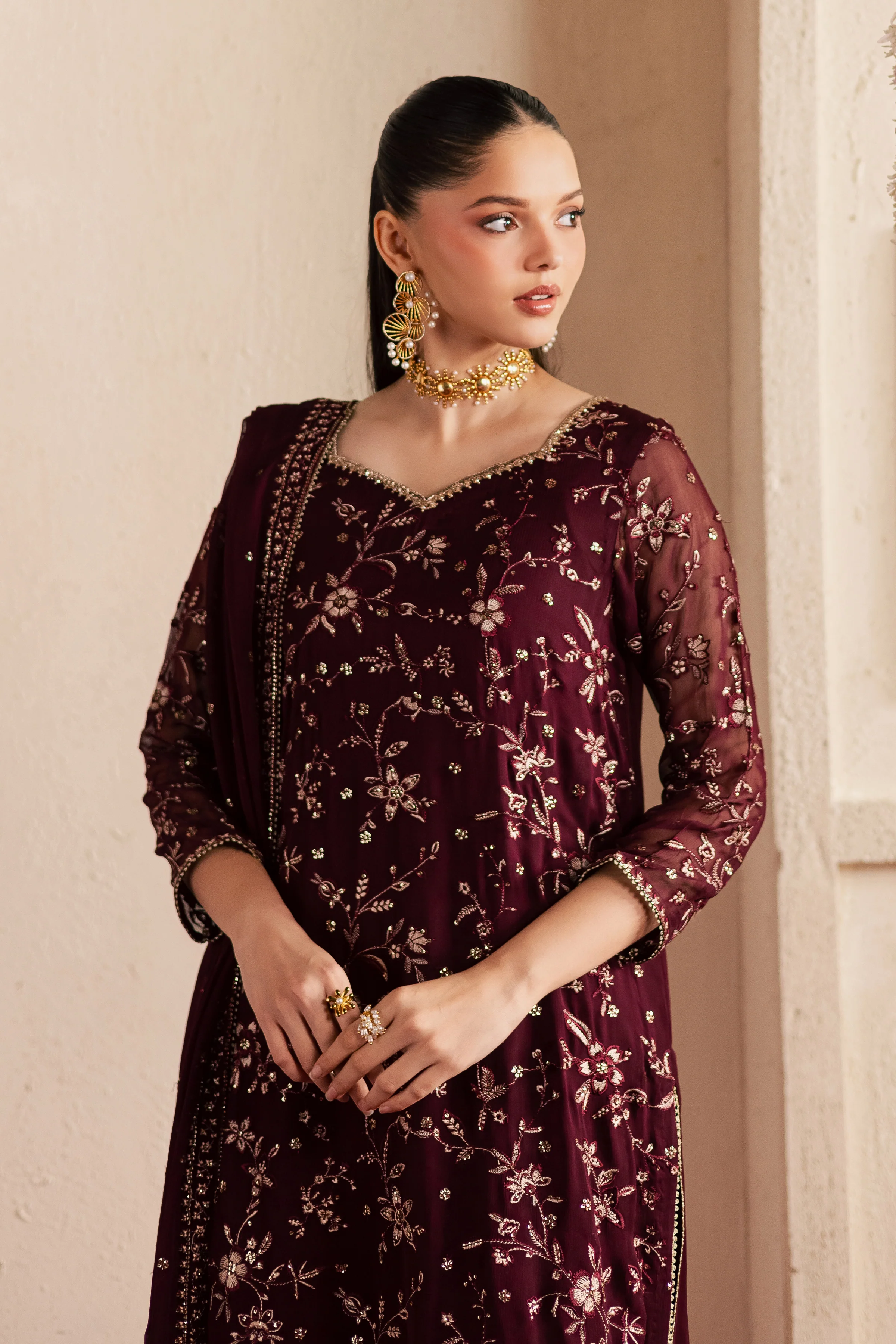Naimey 3Pc - Festive Luxe Pret - Image 2