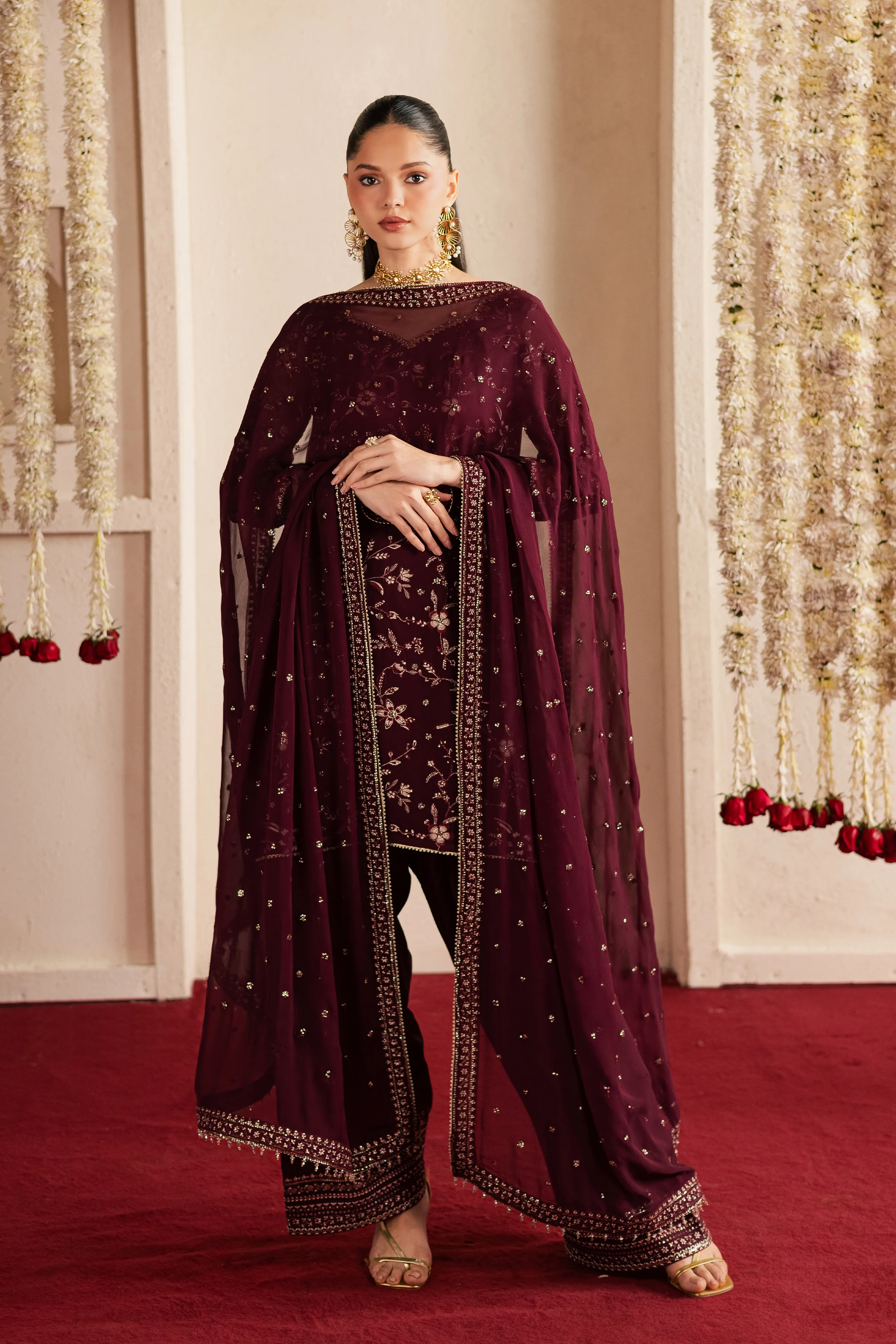 Naimey 3Pc - Festive Luxe Pret - Image 3