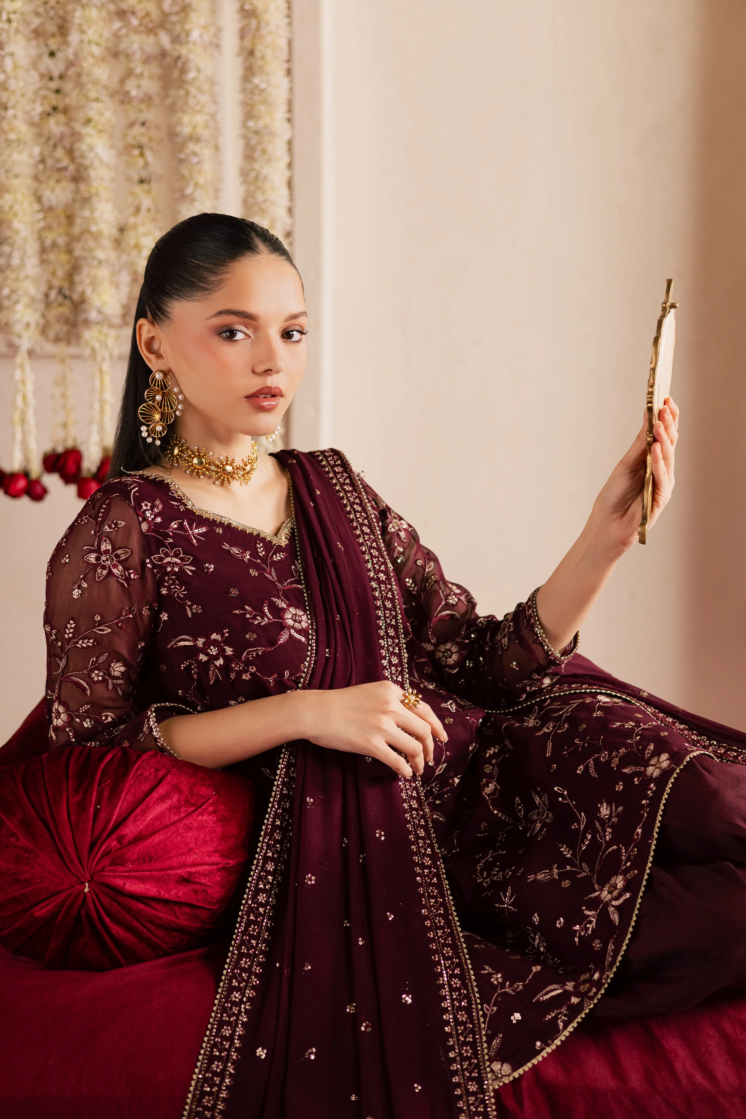 Naimey 3Pc - Festive Luxe Pret - Image 5