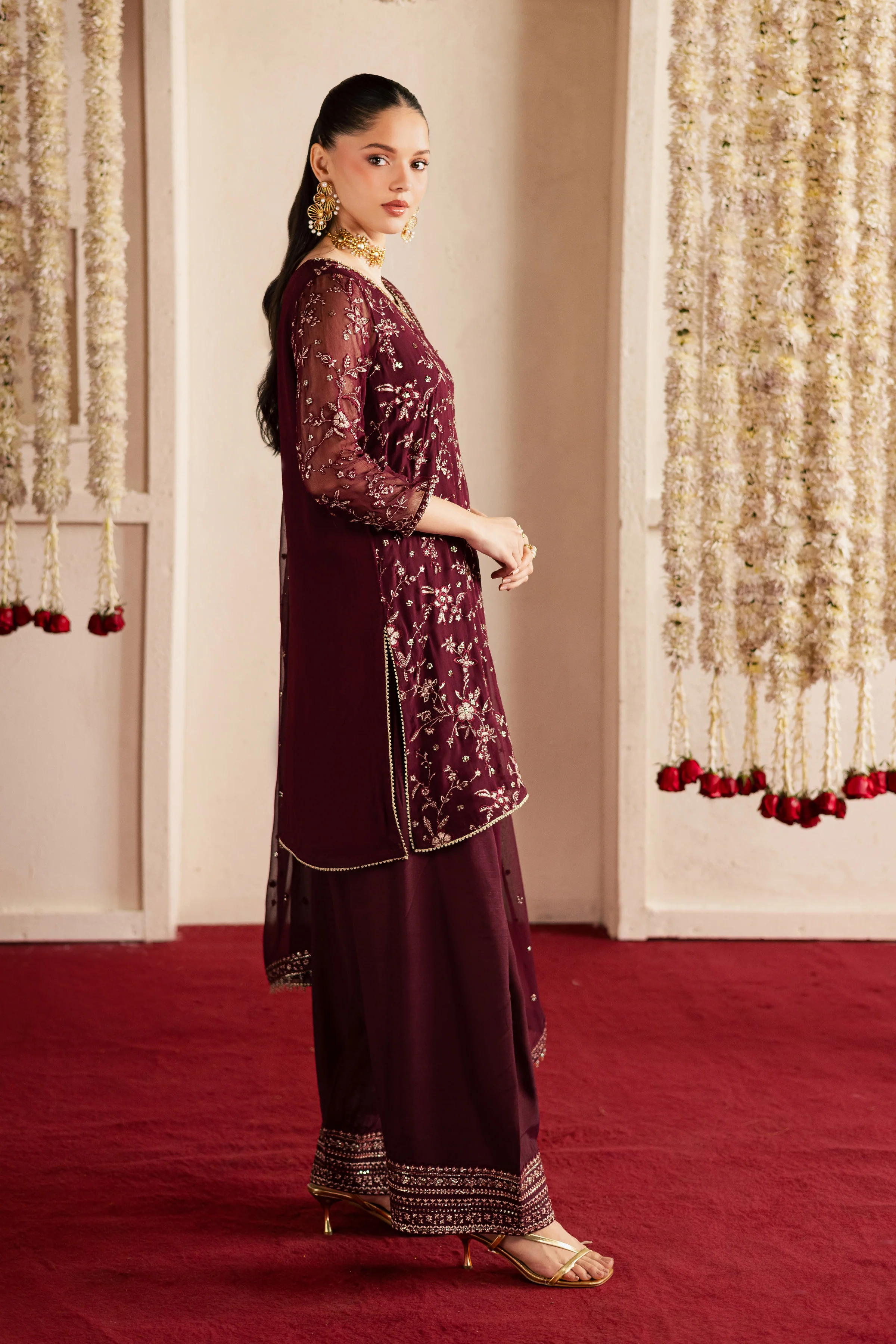 Naimey 3Pc - Festive Luxe Pret - Image 6
