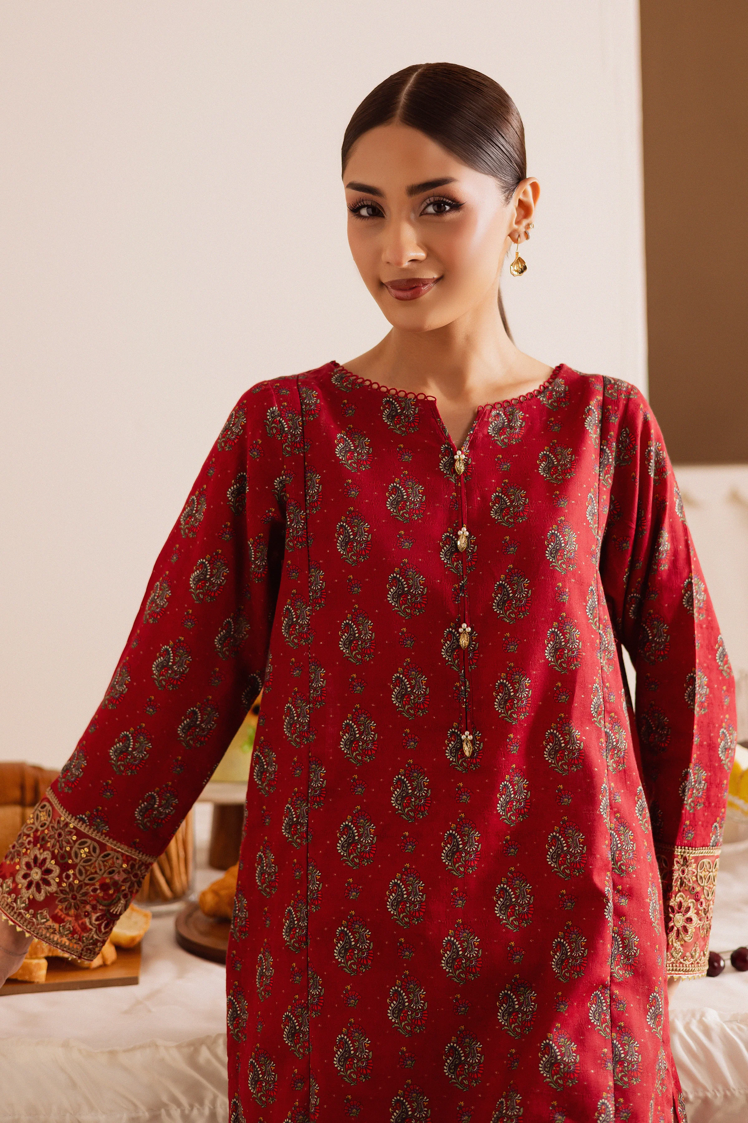 Naina 2Pc - Printed Casual Pret - Image 2