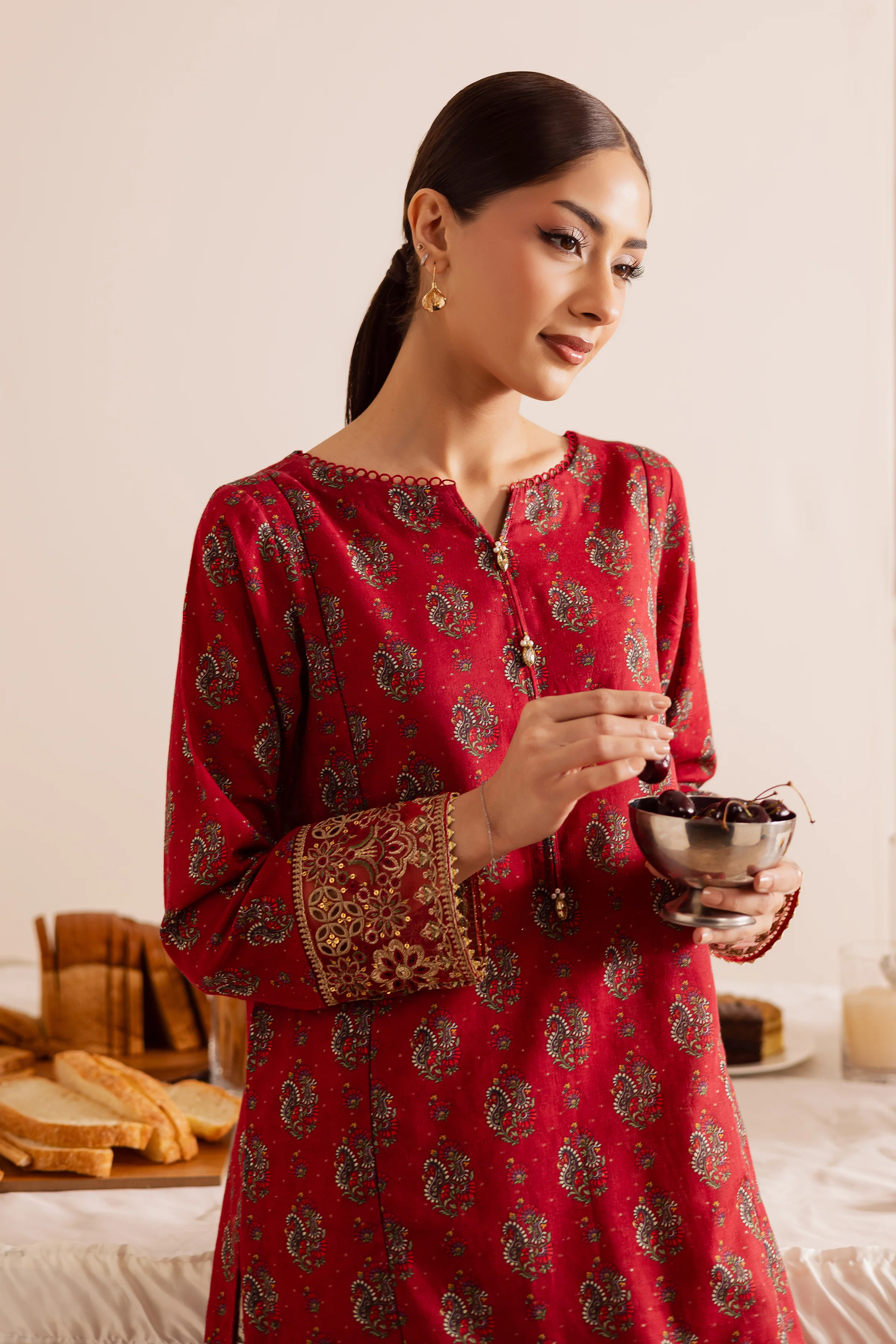 Naina 2Pc - Printed Casual Pret - Image 5