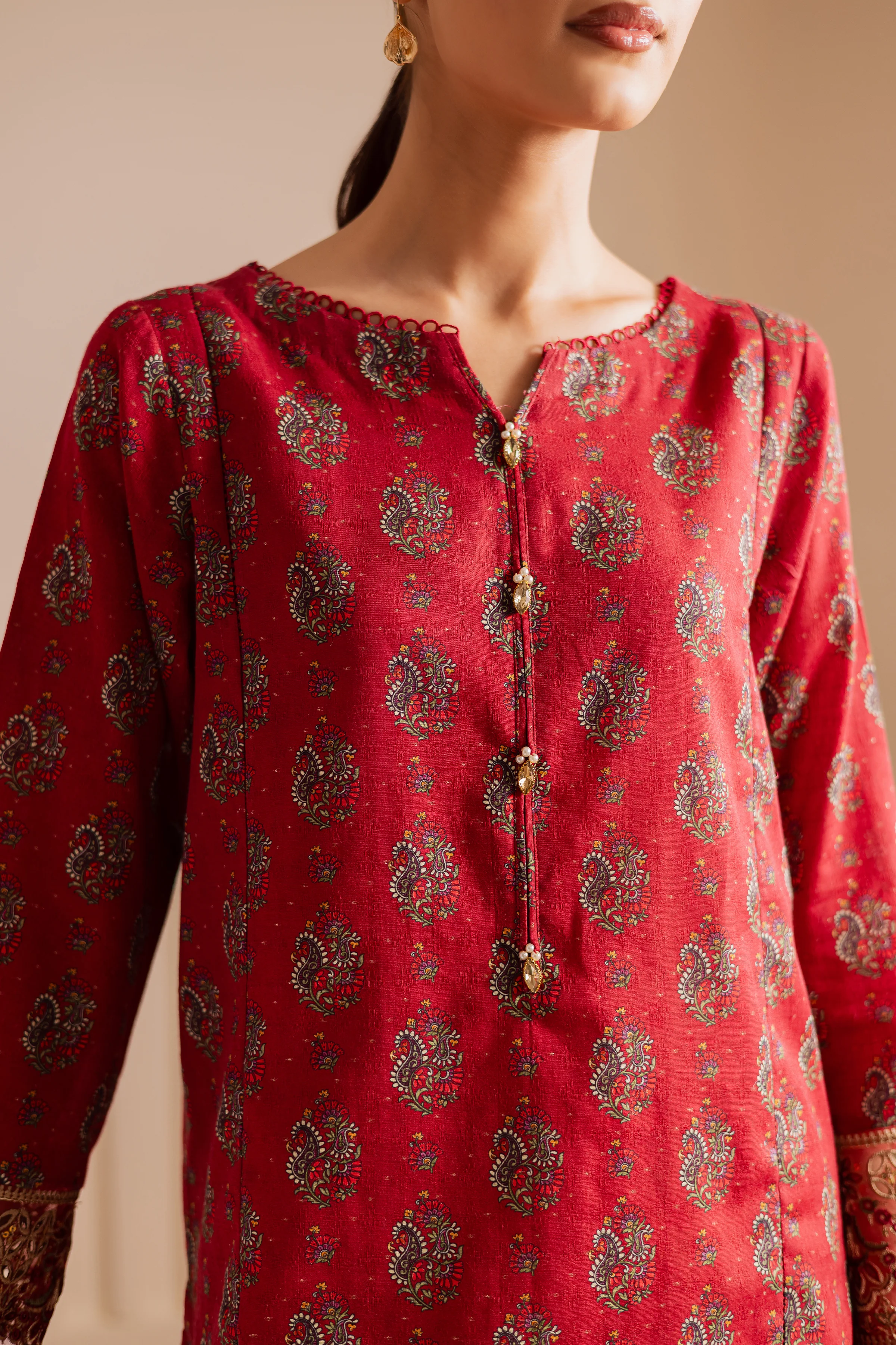 Naina 2Pc - Printed Casual Pret - Image 8