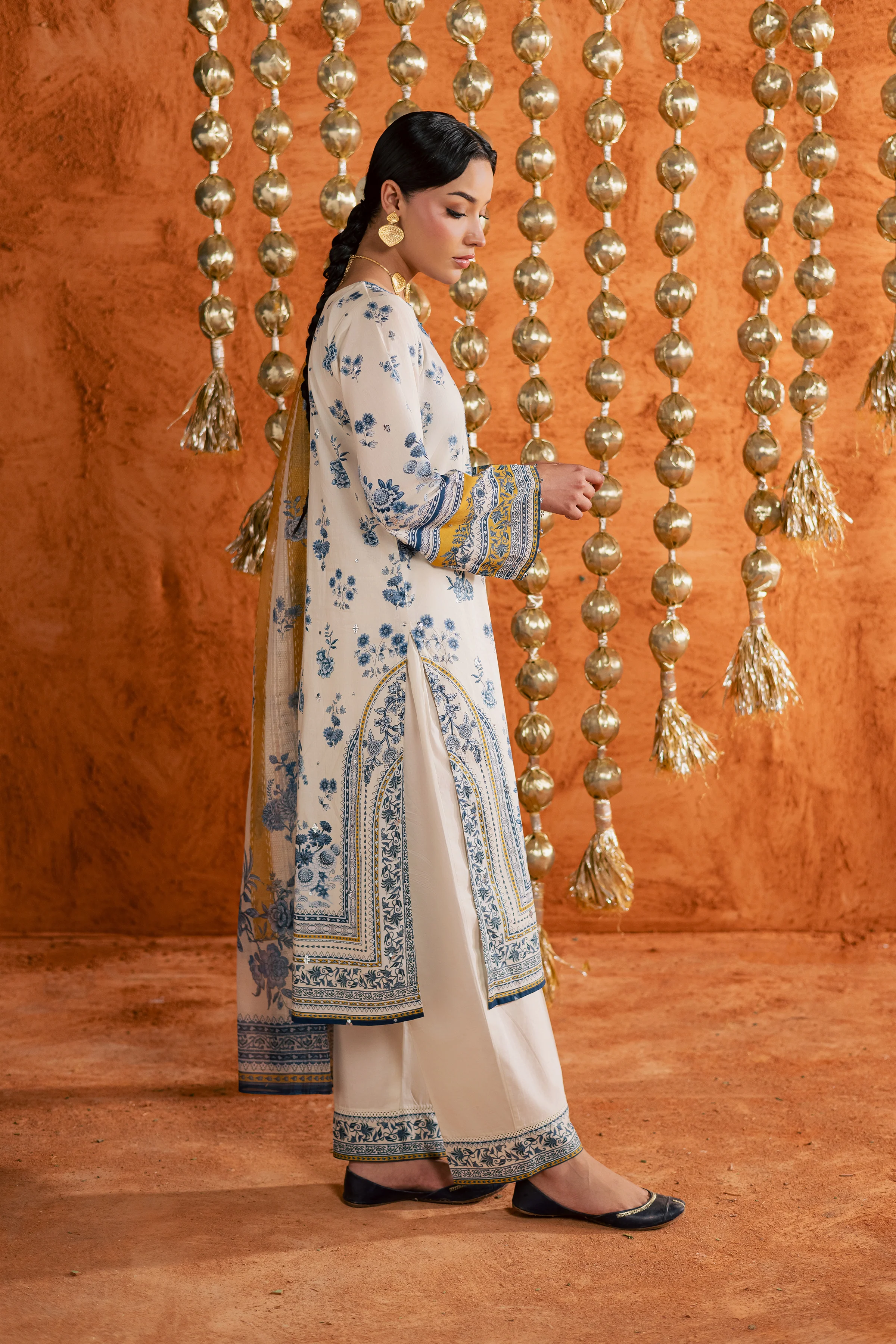 Nariman 3Pc - Printed Lawn Dress - Image 6