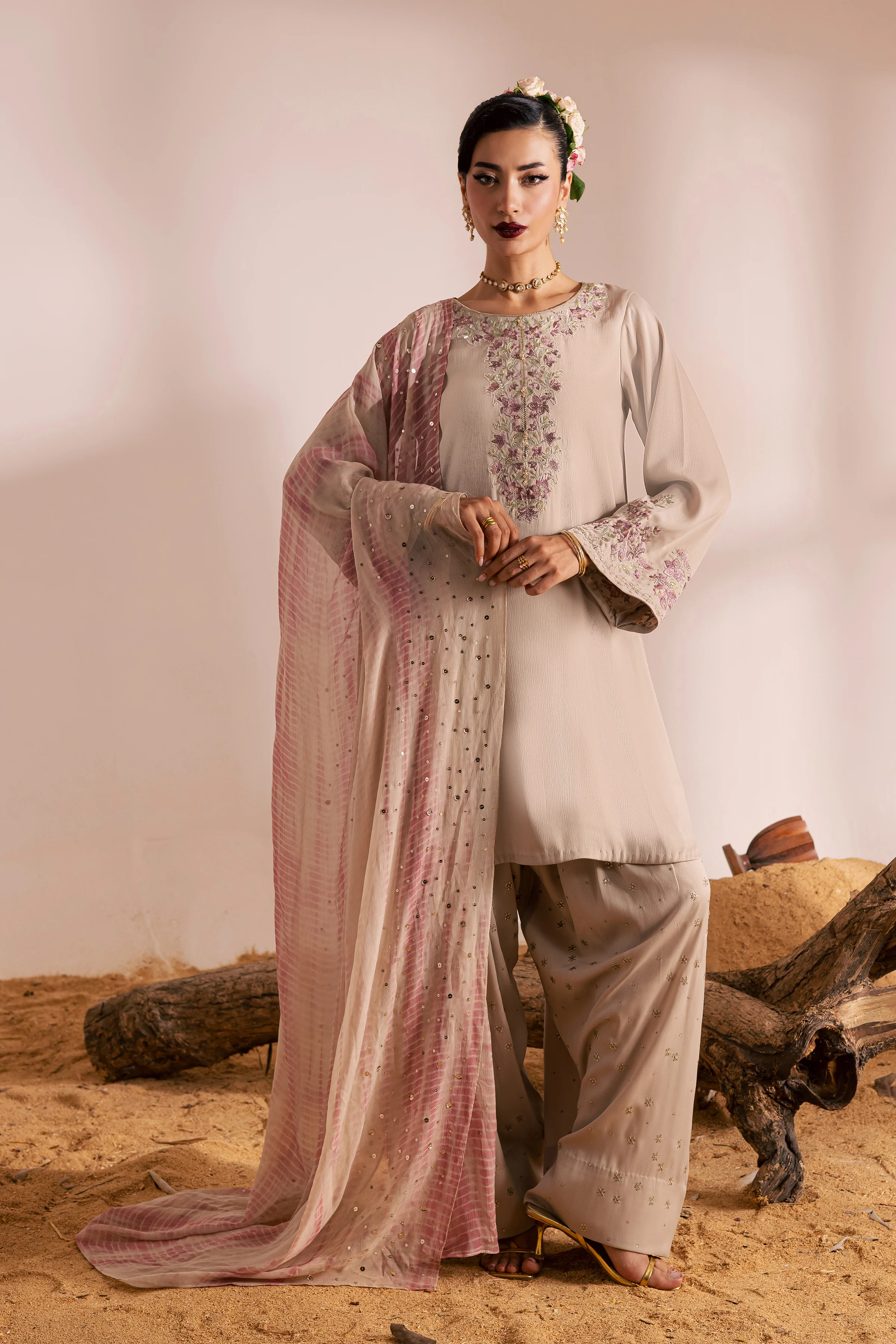 Nazli 3Pc - Festive Luxe Pret - Image 4