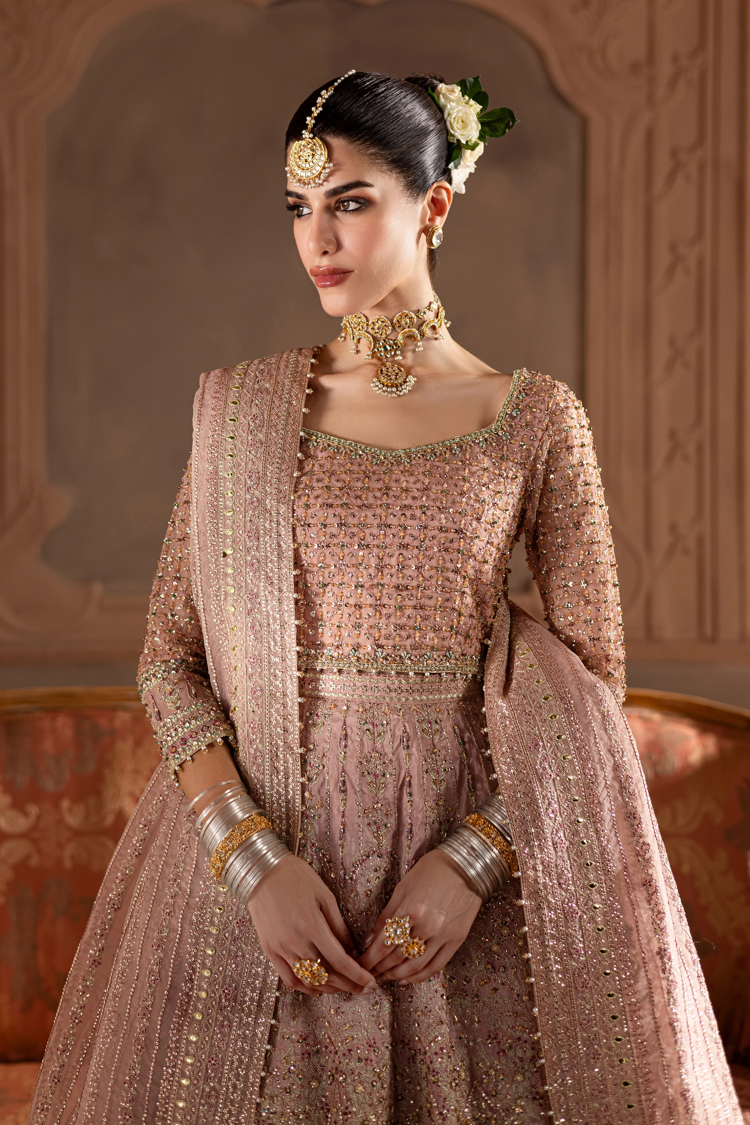 Nazneen 3Pc - Bridal Dress - Image 2