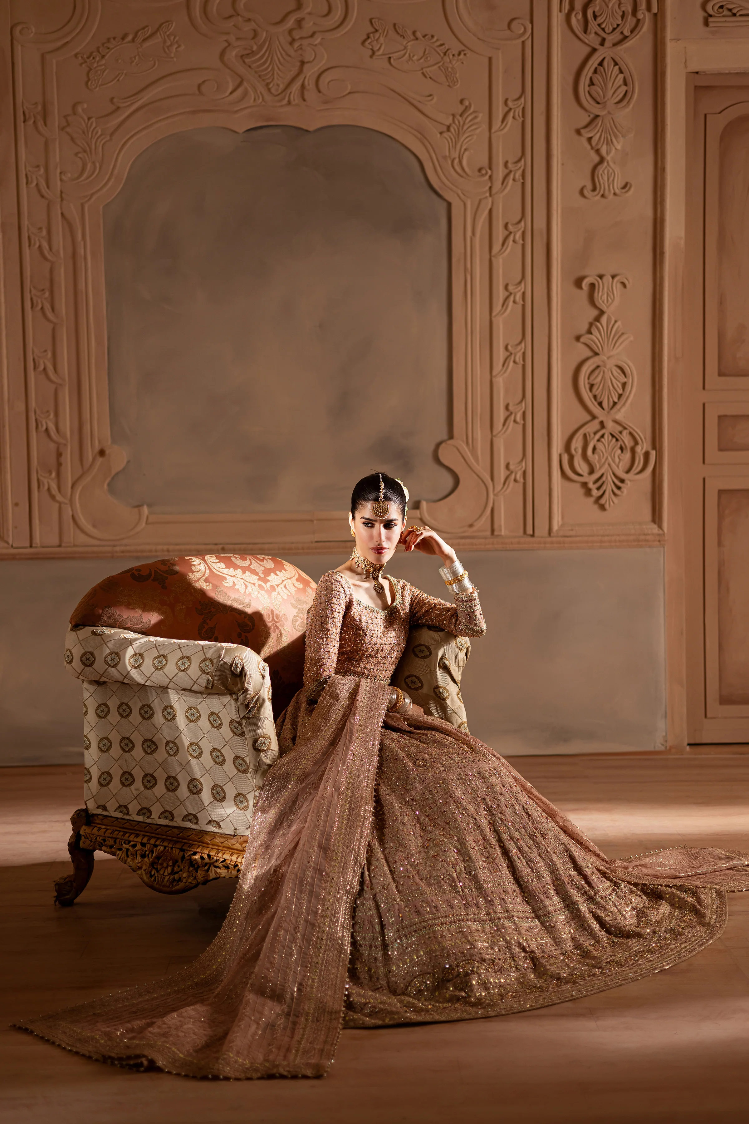 Nazneen 3Pc - Bridal Dress - Image 7