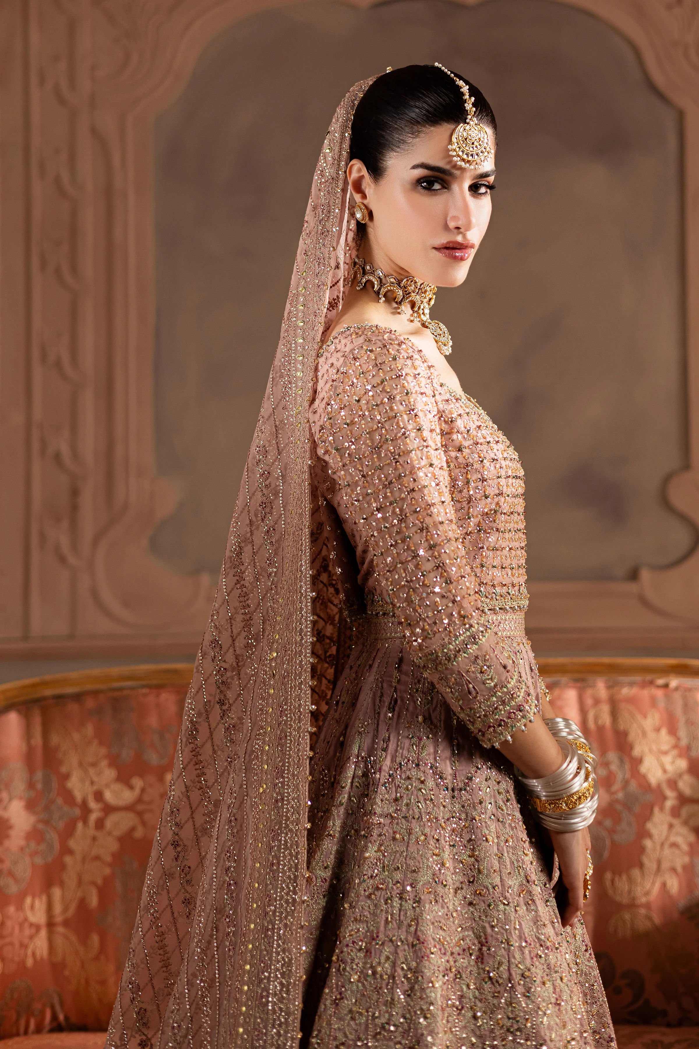 Nazneen 3Pc - Bridal Dress - Image 8