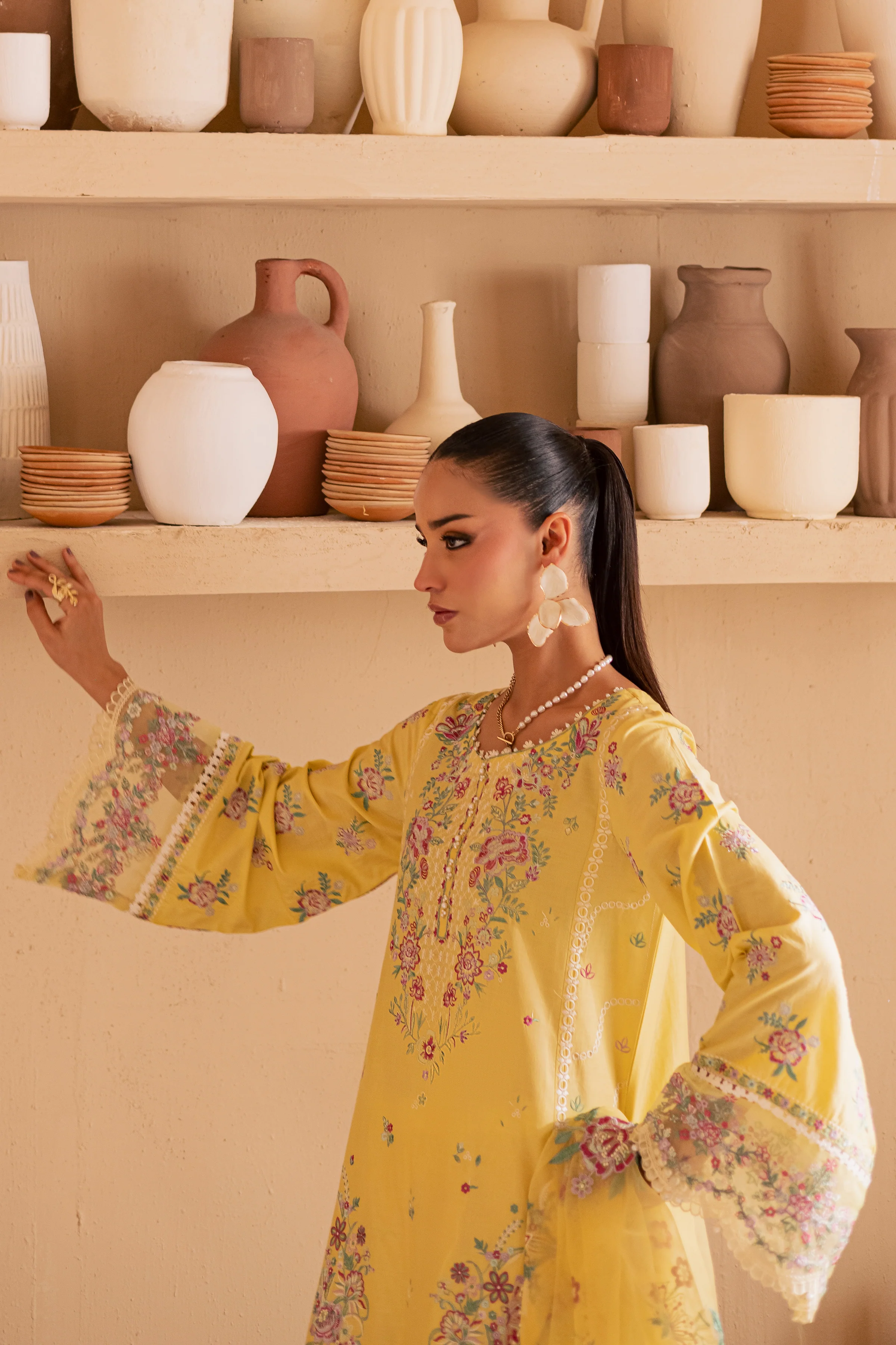 Neesha 3Pc - Embroidered Lawn Dress - Image 6