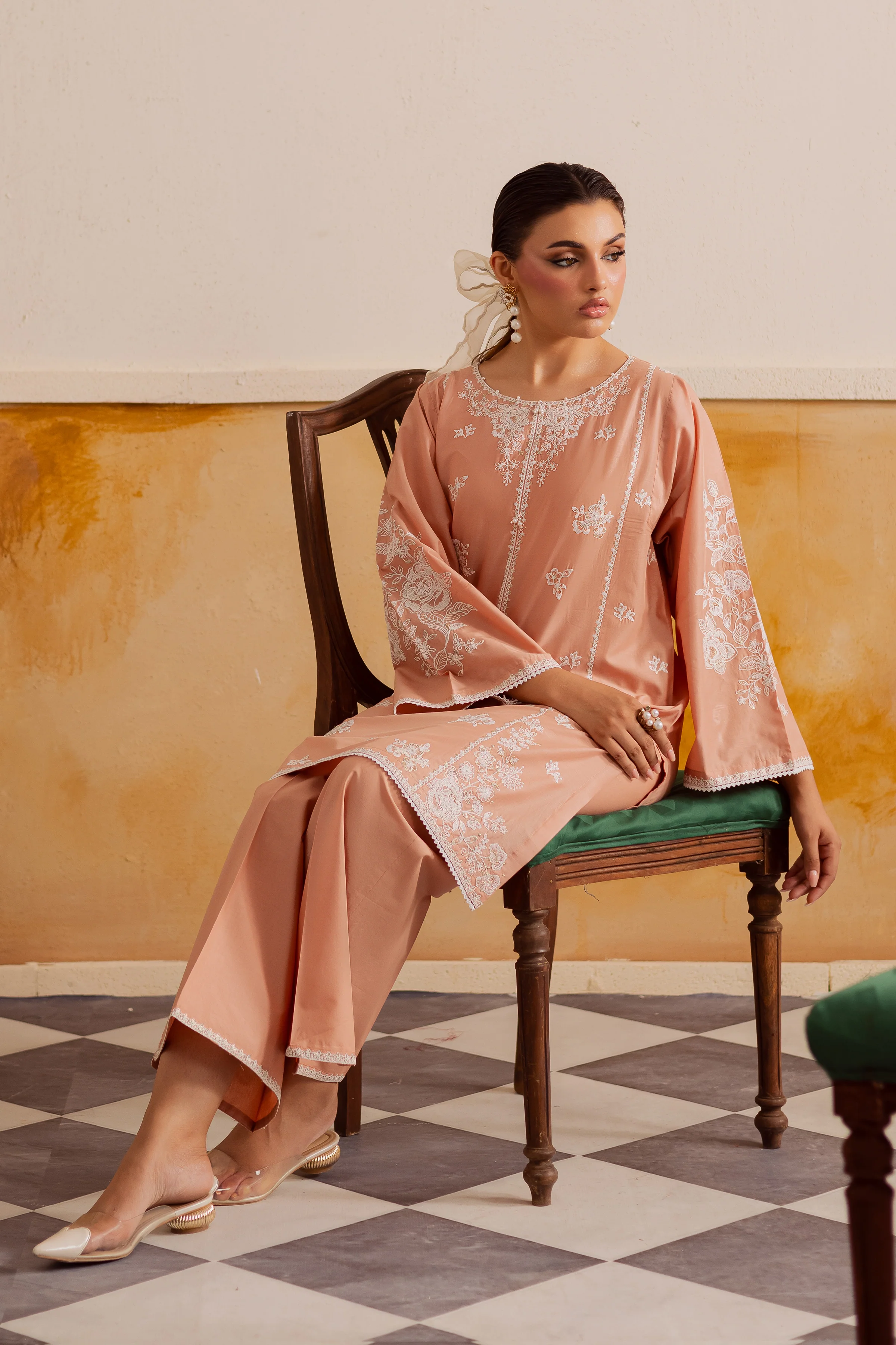 Nikolai 2Pc - Embroidered Lawn Pret - Image 4