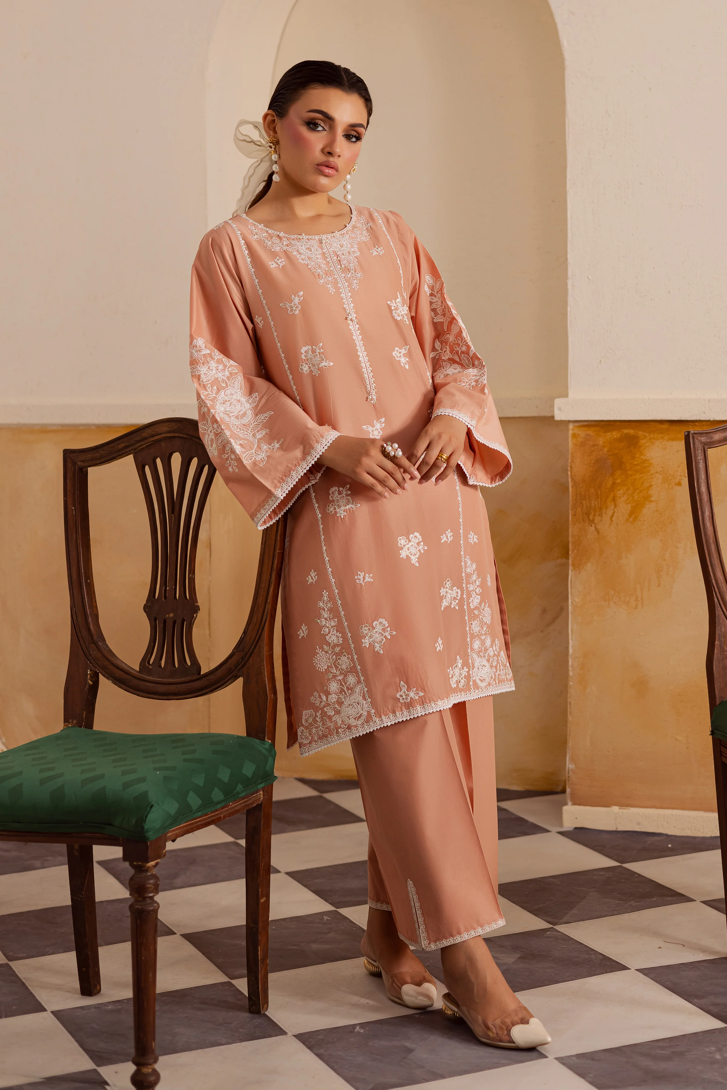 Nikolai 2Pc - Embroidered Lawn Pret - Image 5