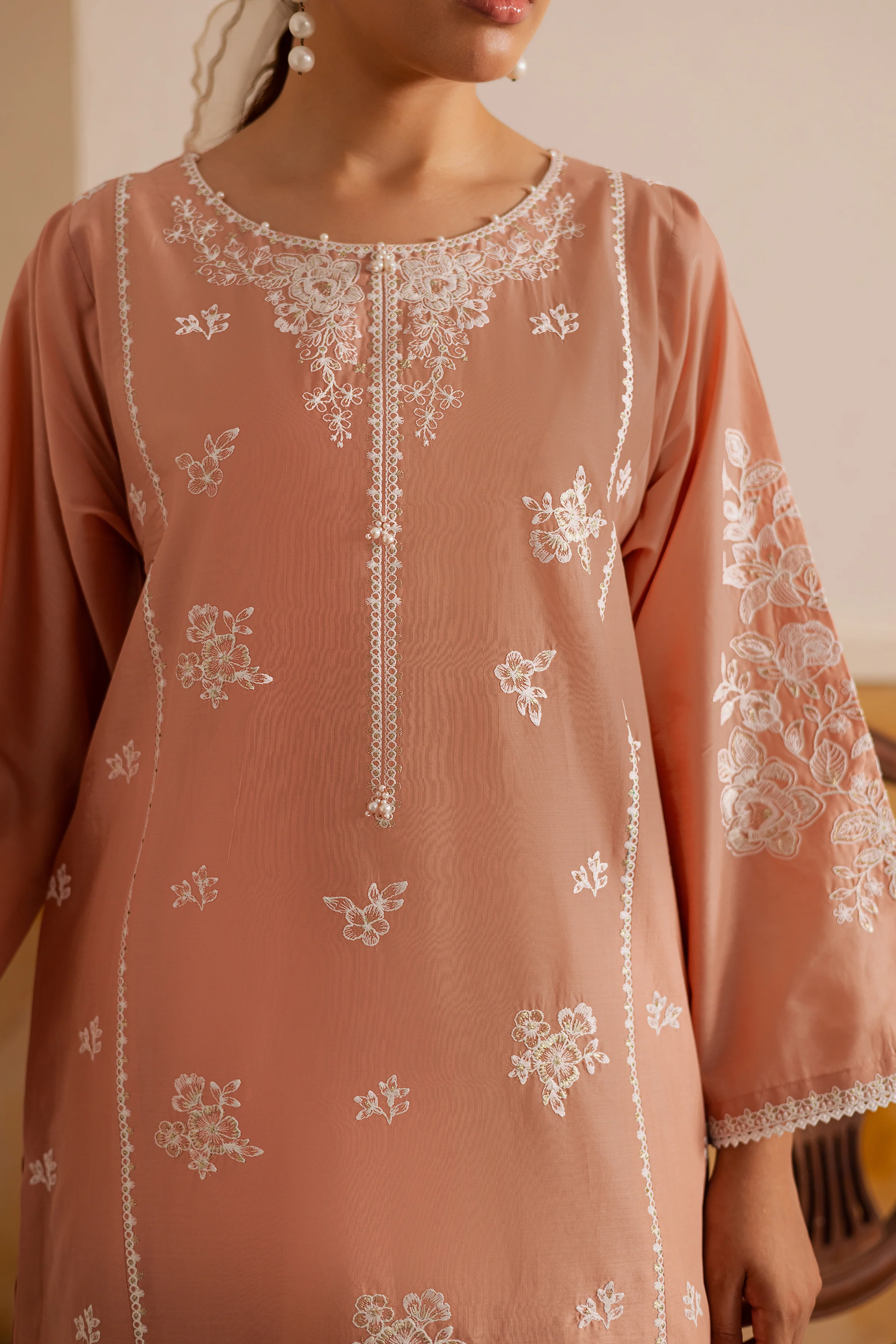 Nikolai 2Pc - Embroidered Lawn Pret - Image 7