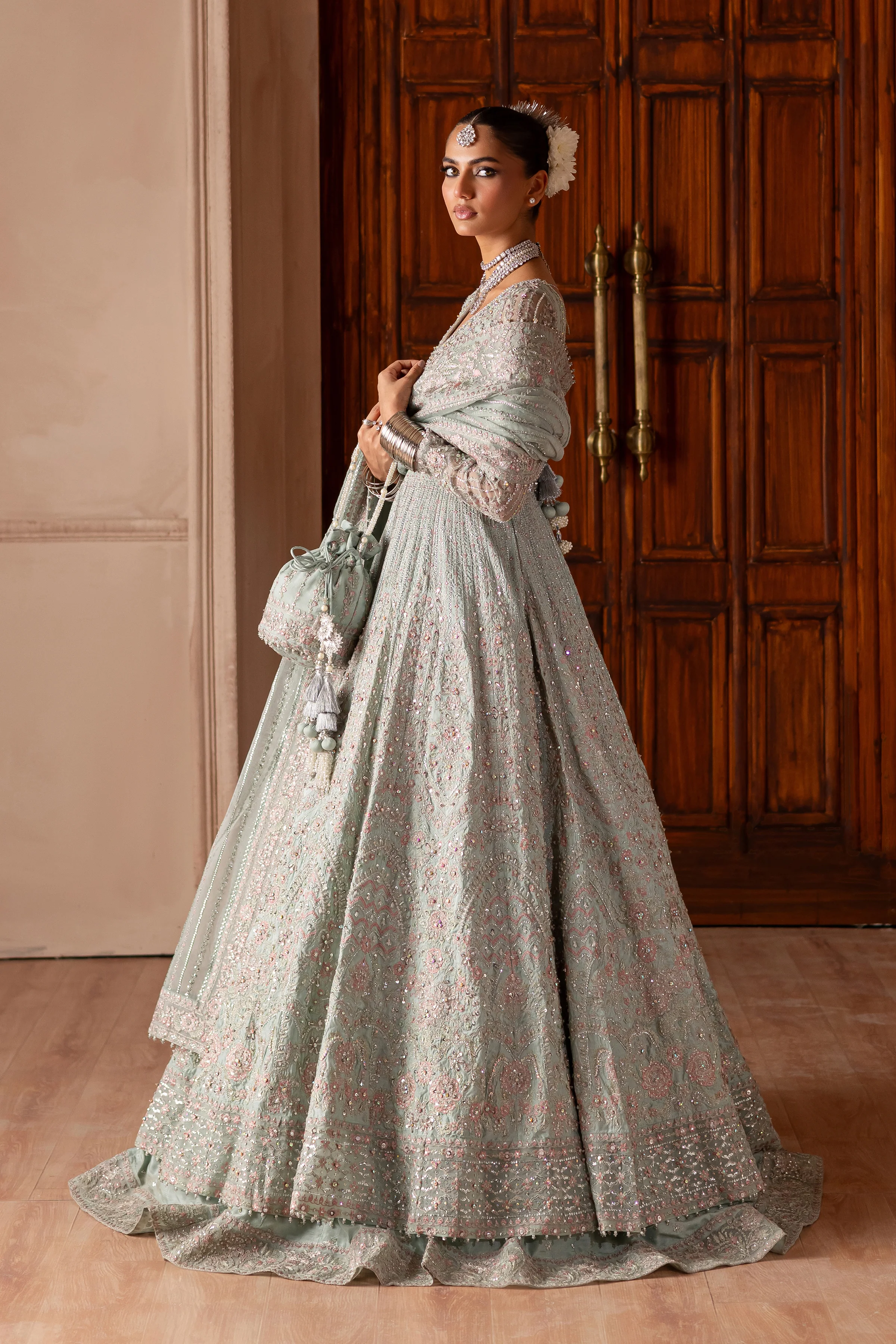 Nile Sehra 4Pc - Bridal Dress - Image 4