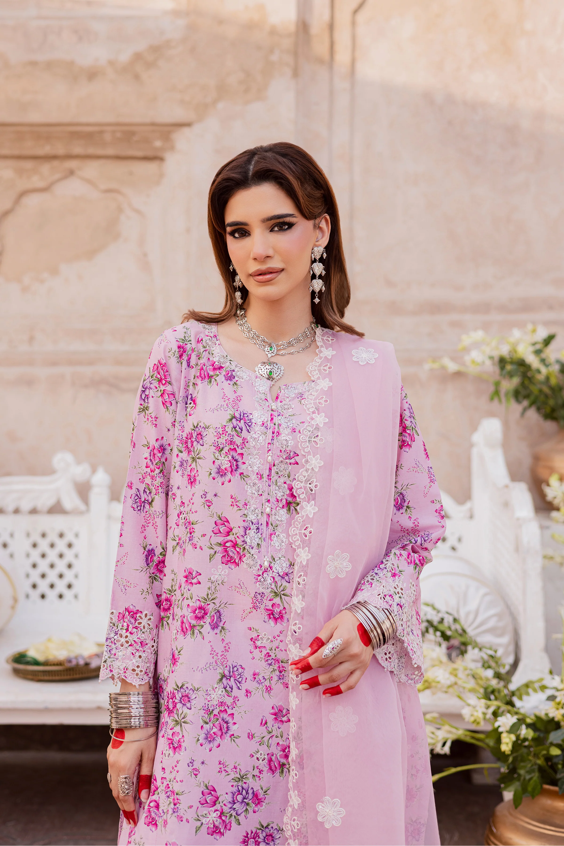 Ninh 3Pc - Festive Eid Prints - Image 4